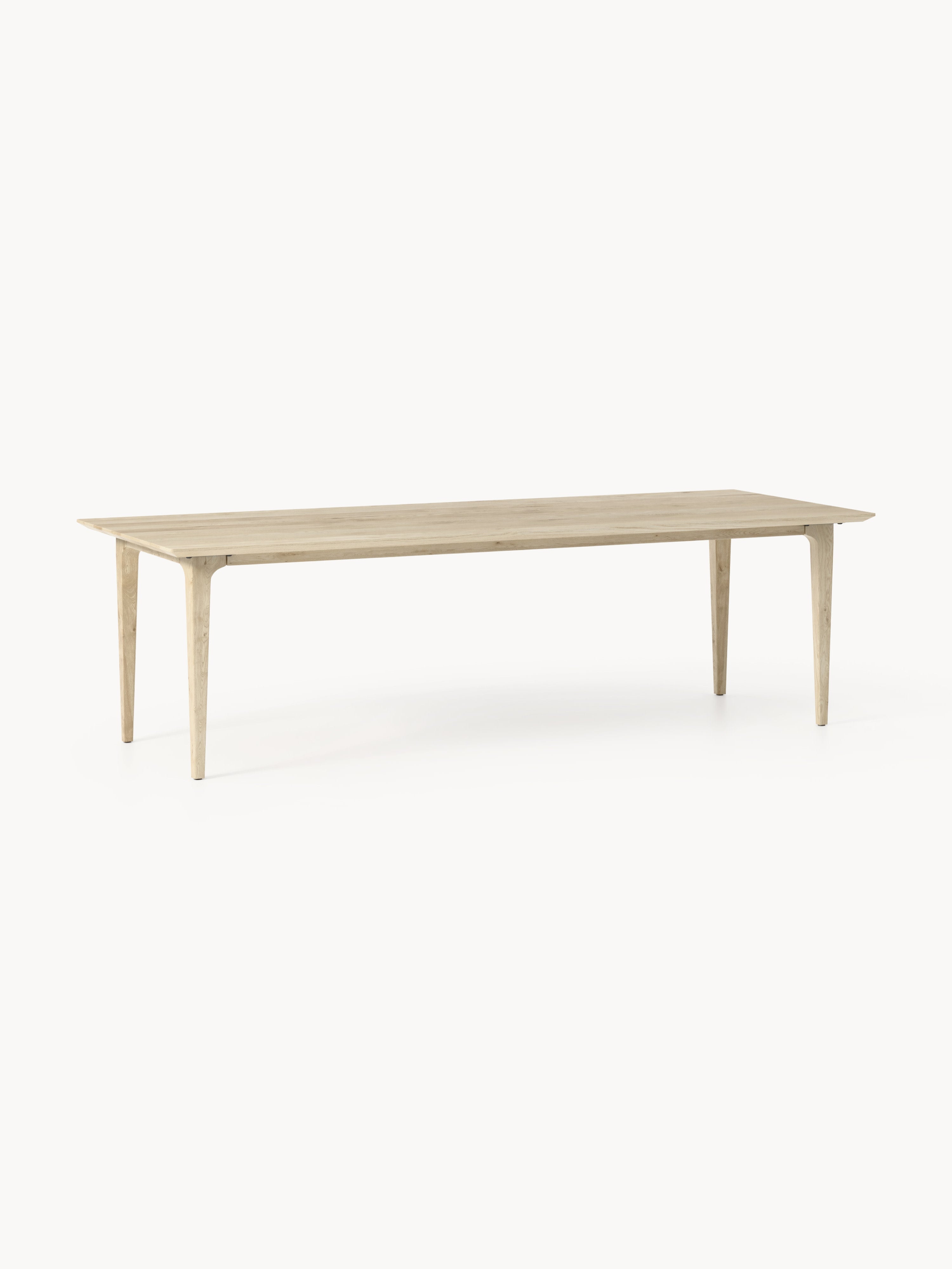 Archie Oak Wood Dining Table, in various sizes
