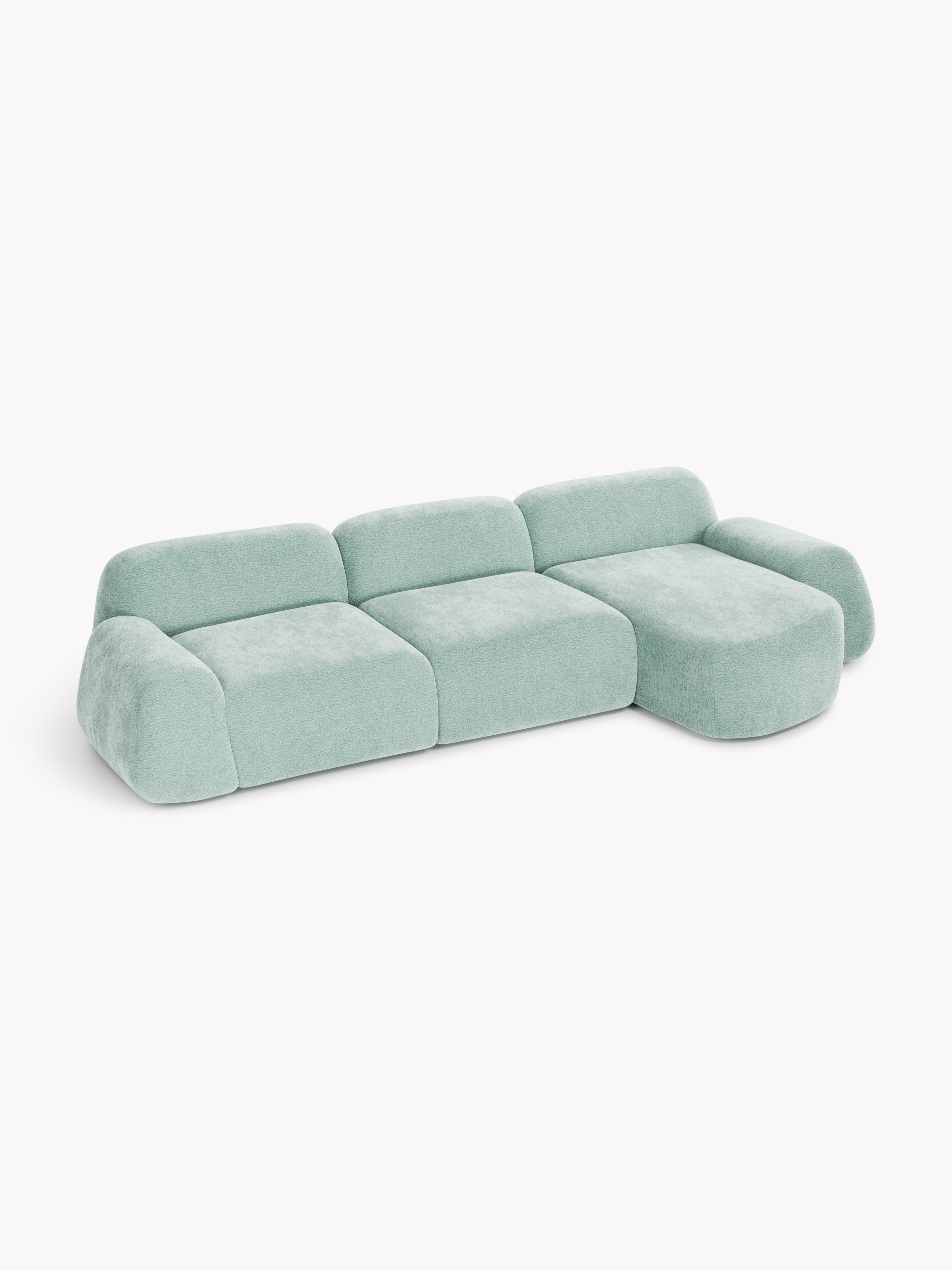 Wolke Modular Teddy Corner Sofa (4-seater)