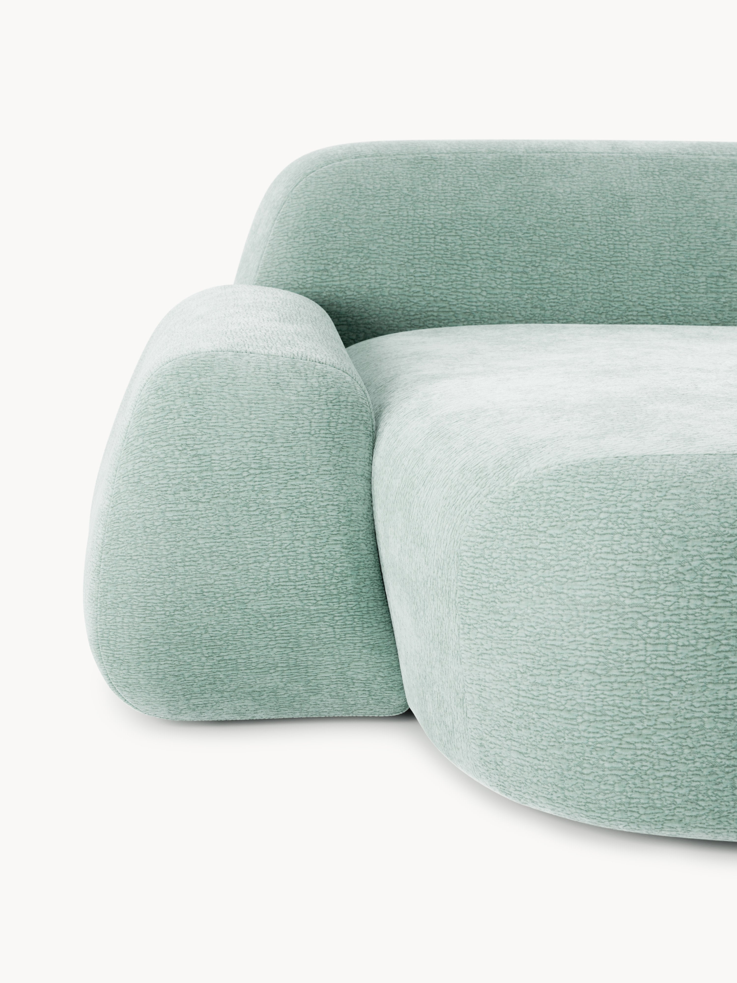 Wolke Modular Teddy Corner Sofa (4-seater)