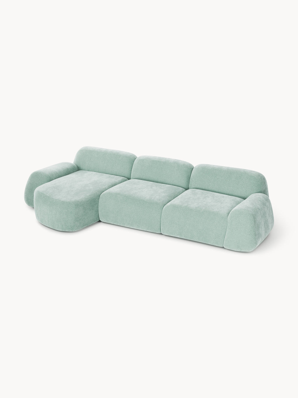 Wolke Modular Teddy Corner Sofa (4-seater)