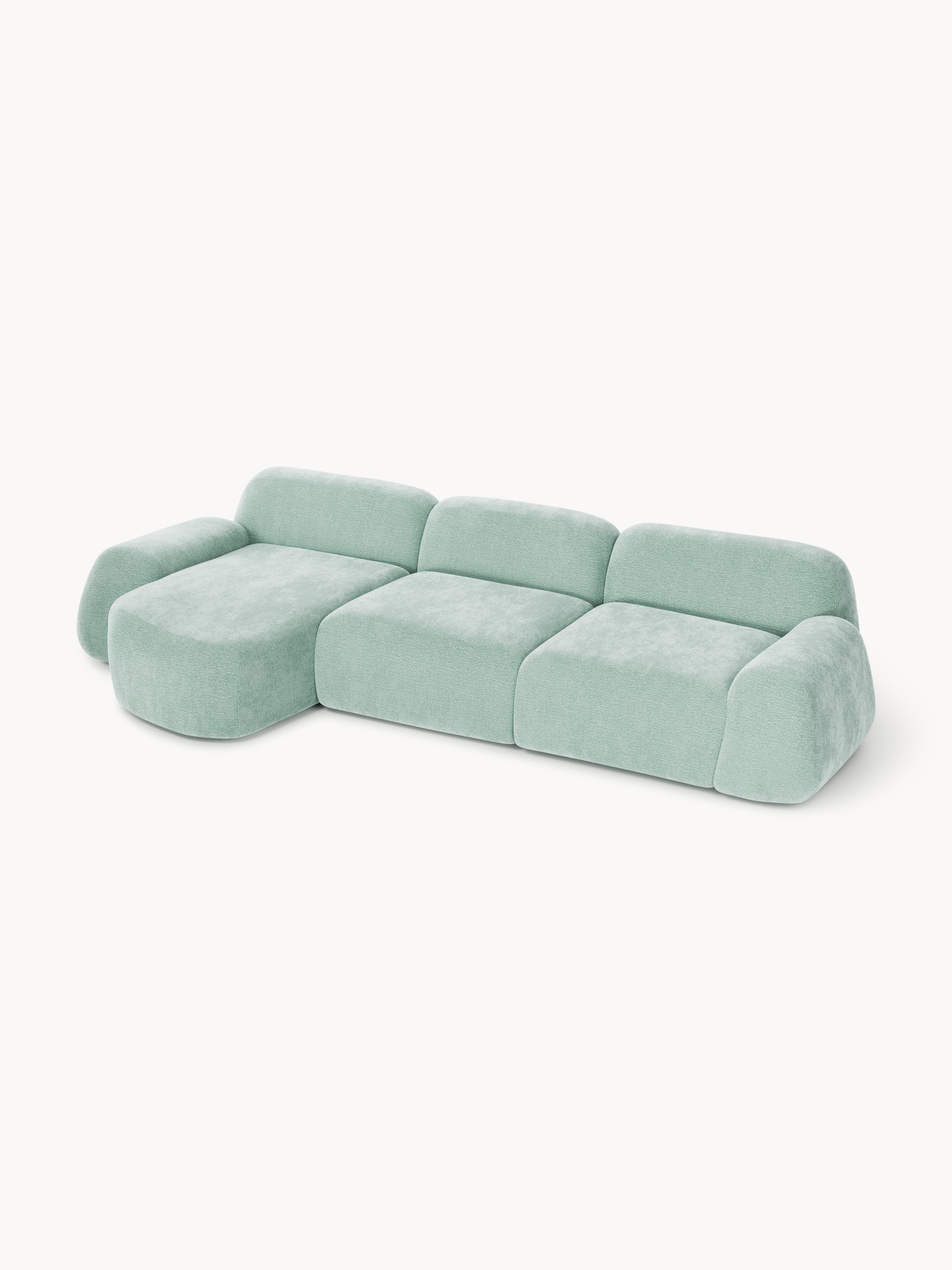 Wolke Modular Teddy Corner Sofa (4-seater)