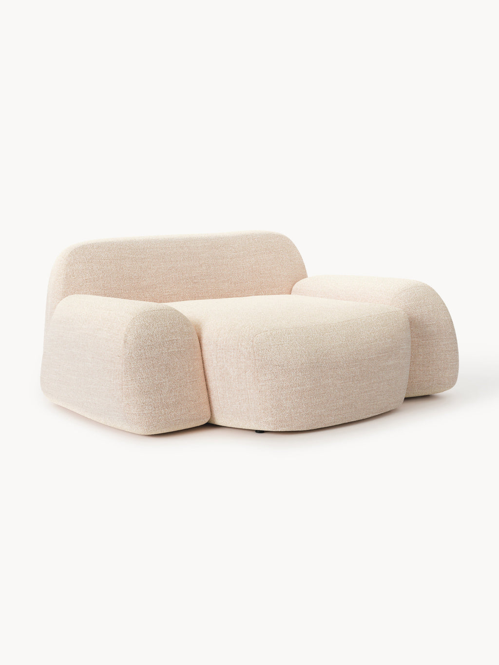 Gallery image 1 - XL Bouclé Lounge Chair Wolke