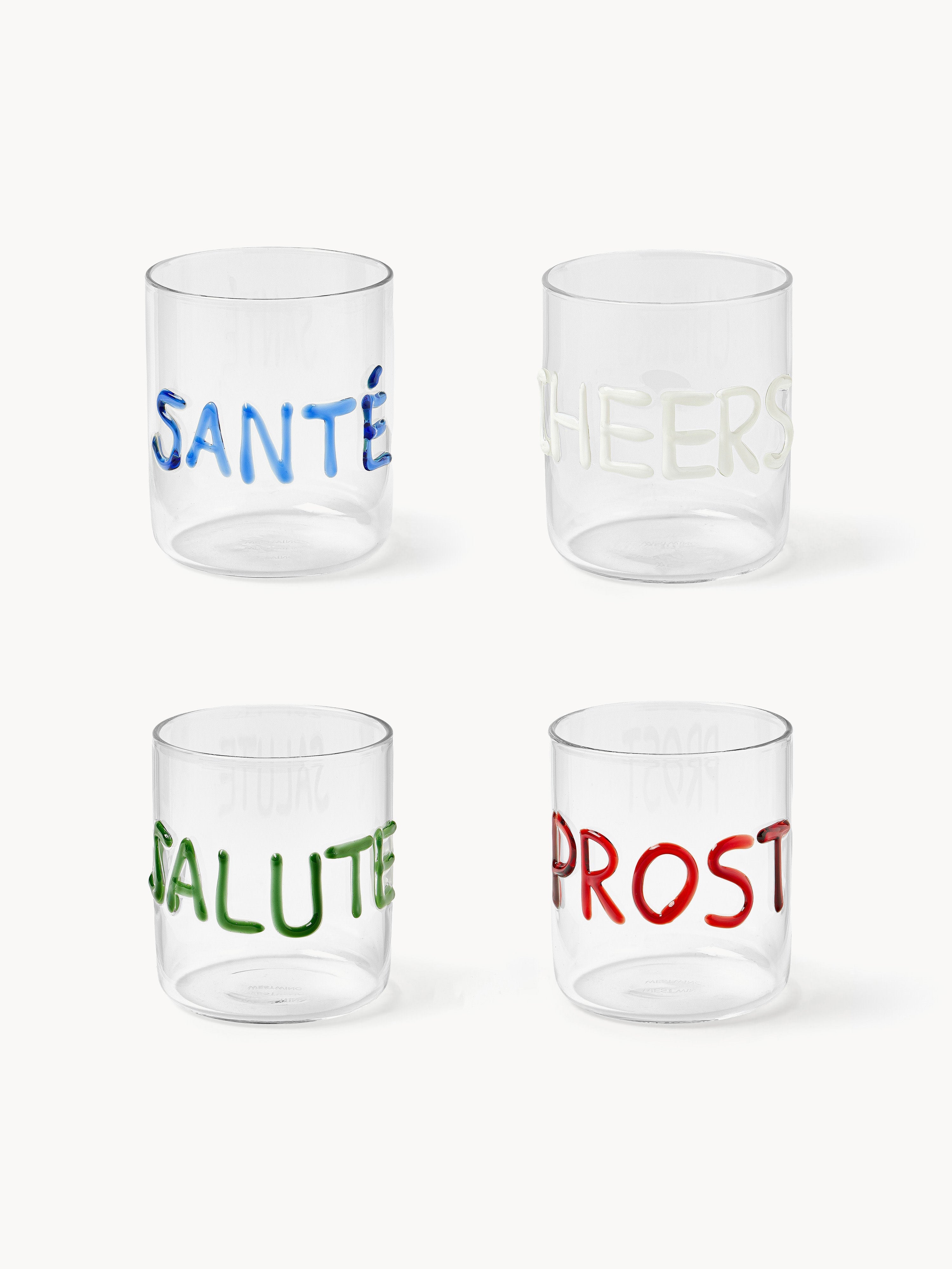 Gallery image 1 - Mouth-Blown Borosilicate Tumblers Tutti