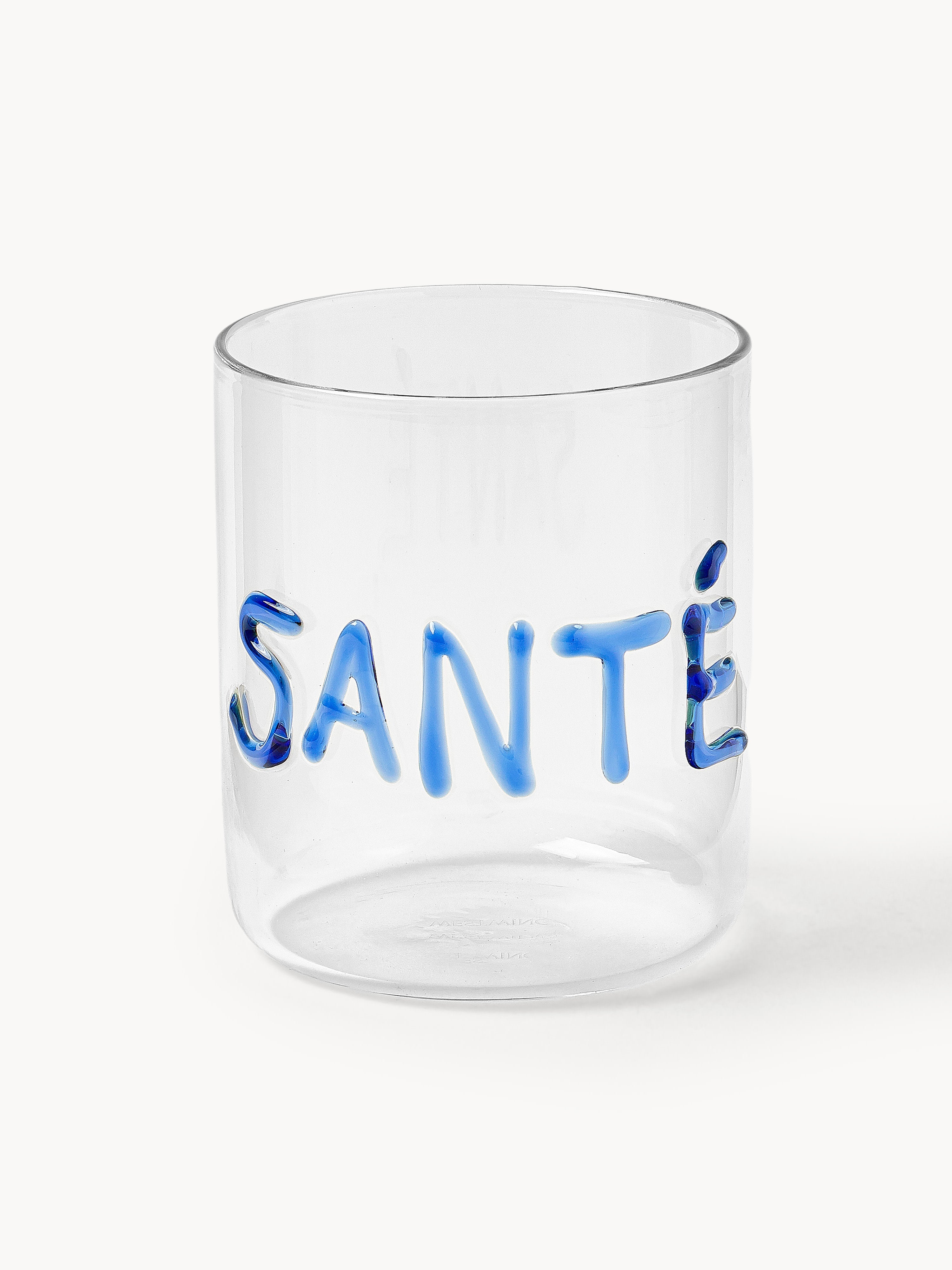 Tutti Mouth-Blown Borosilicate Tumblers, Set of 4