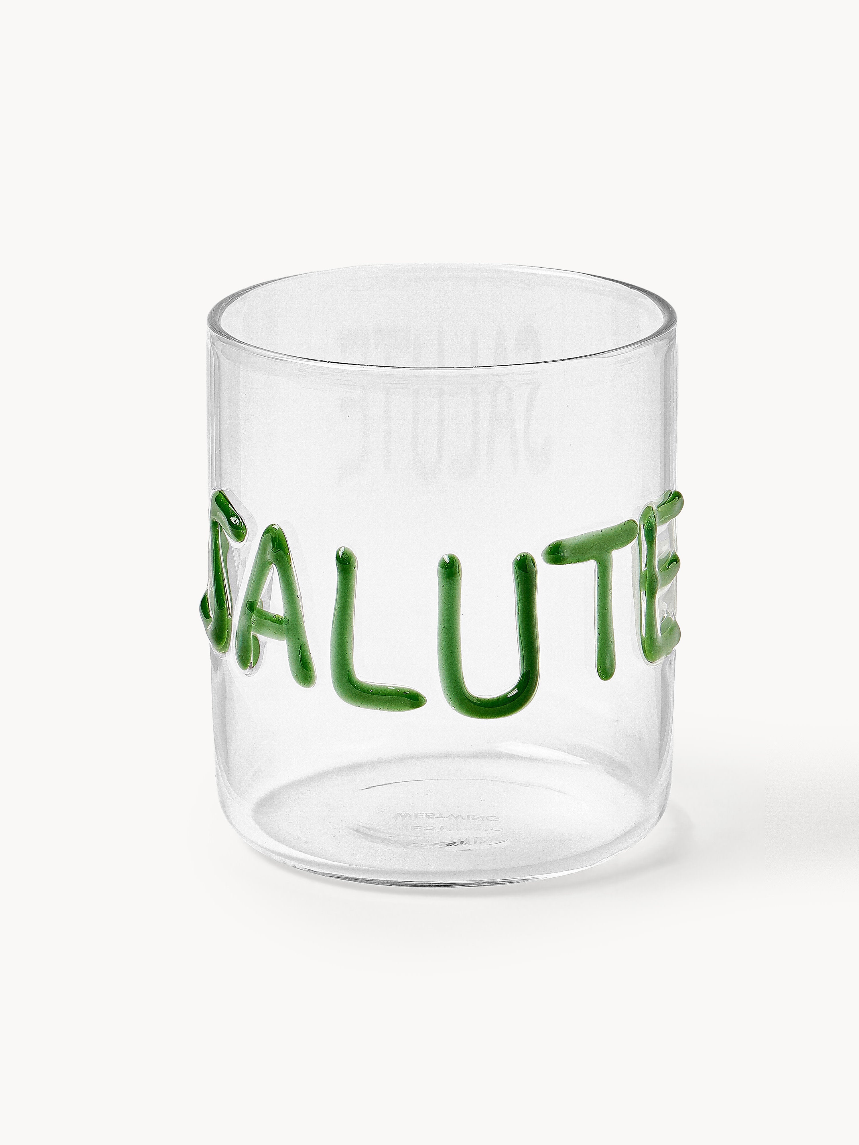Tutti Mouth-Blown Borosilicate Tumblers, Set of 4