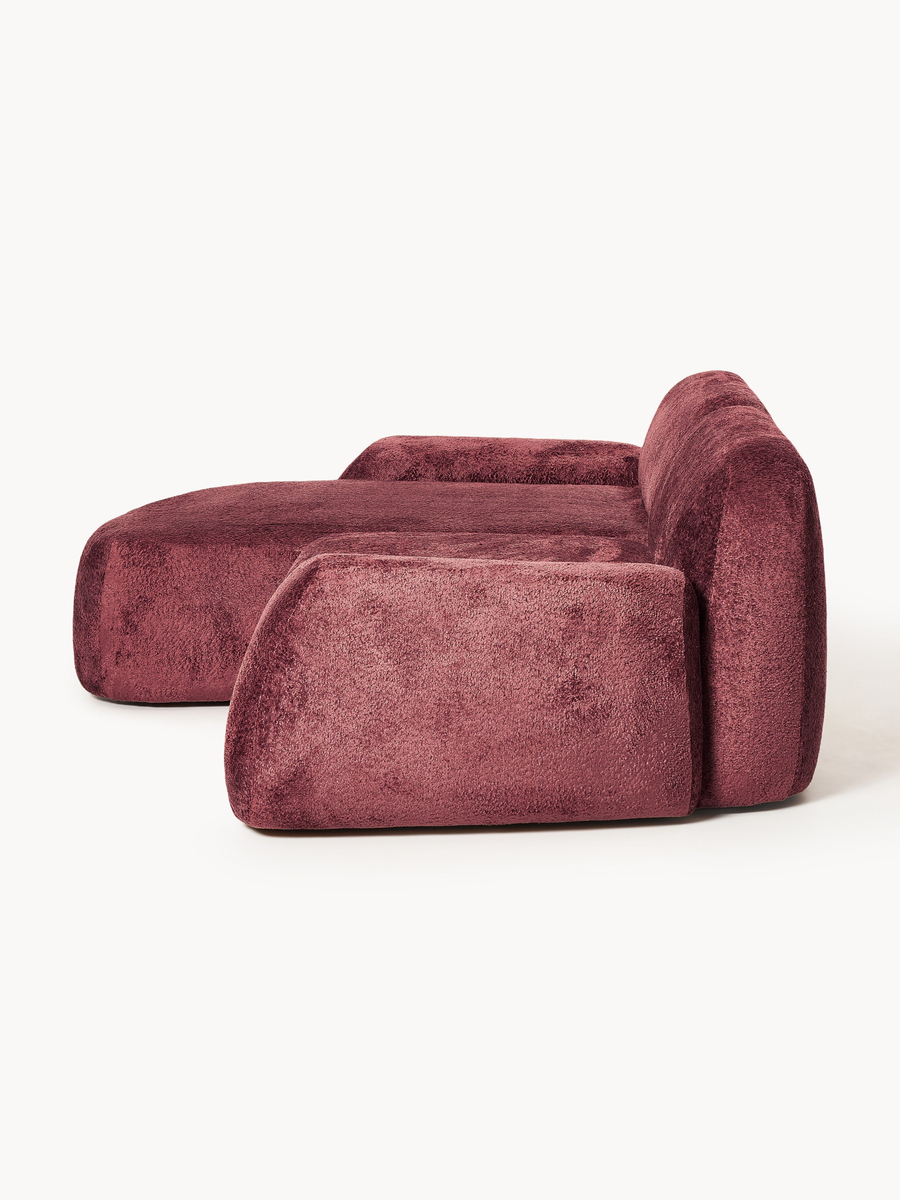 Wolke Modular Teddy Bouclé Corner Sofa (3-seater)