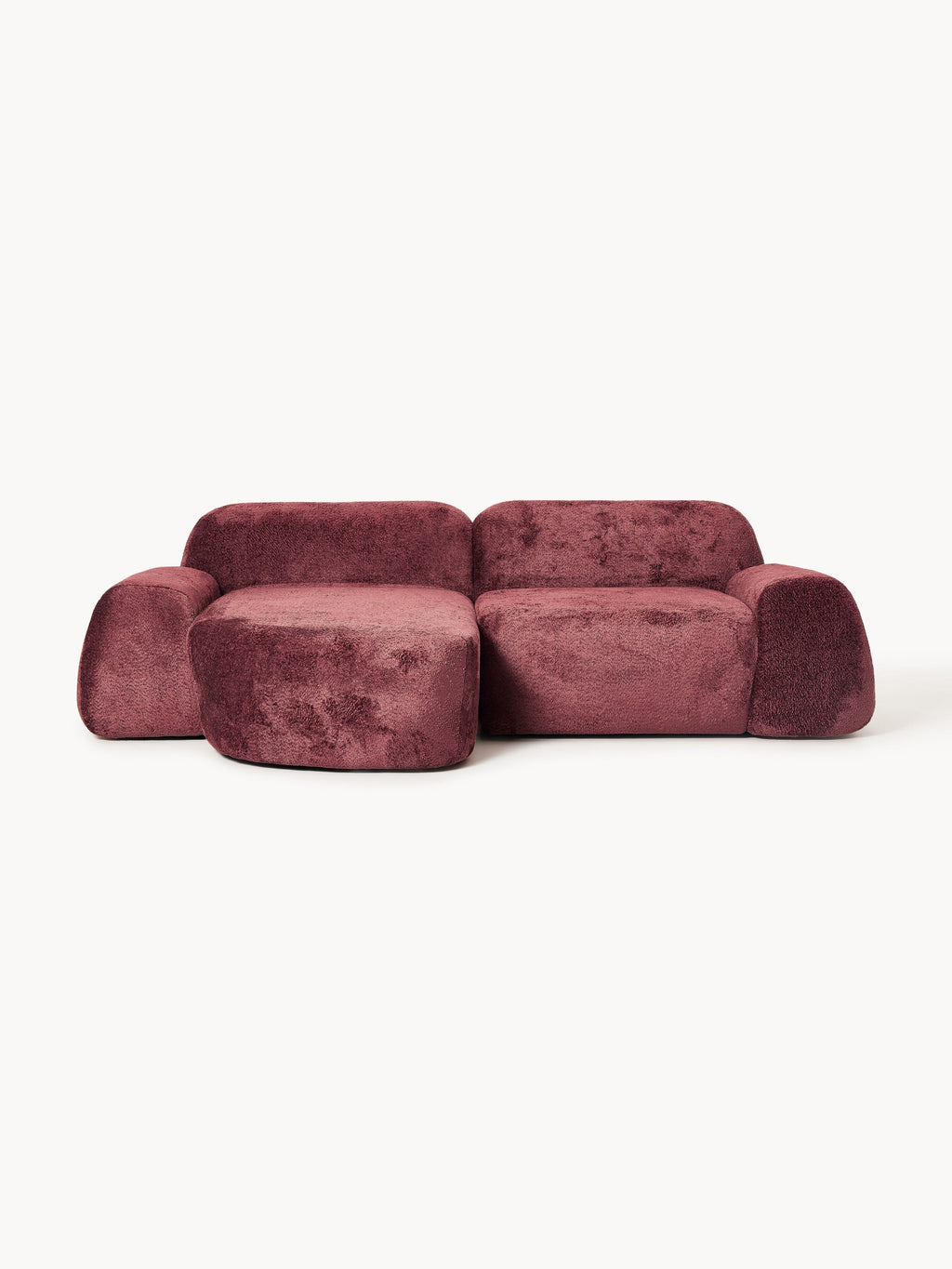 Gallery image 1 - Modular Teddy Bouclé Corner Sofa Wolke (3-seater)