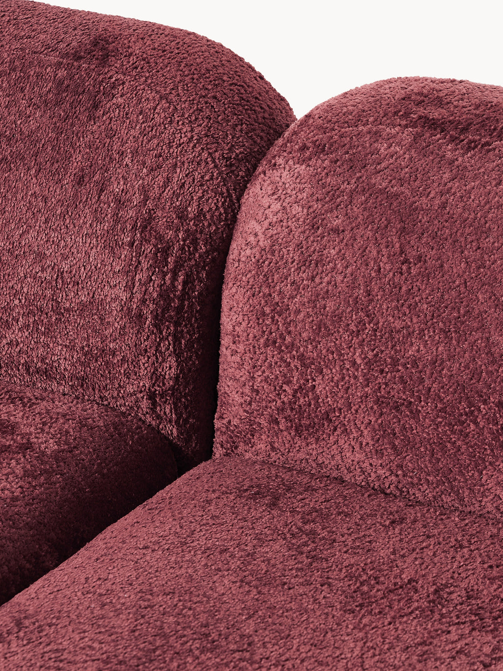 Wolke Modular Teddy Bouclé Corner Sofa (3-seater)