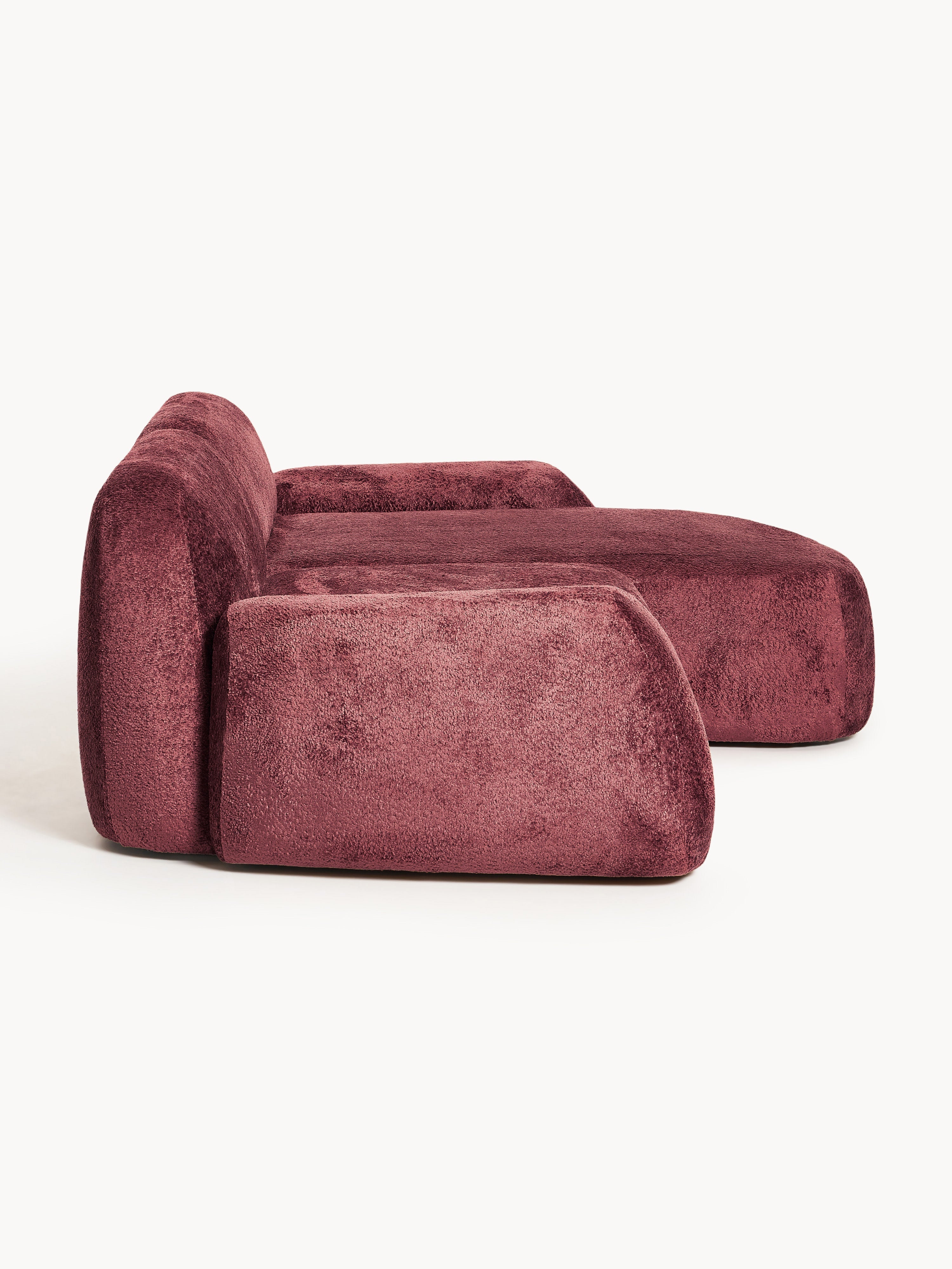 Wolke Modular Teddy Bouclé Corner Sofa (3-seater)