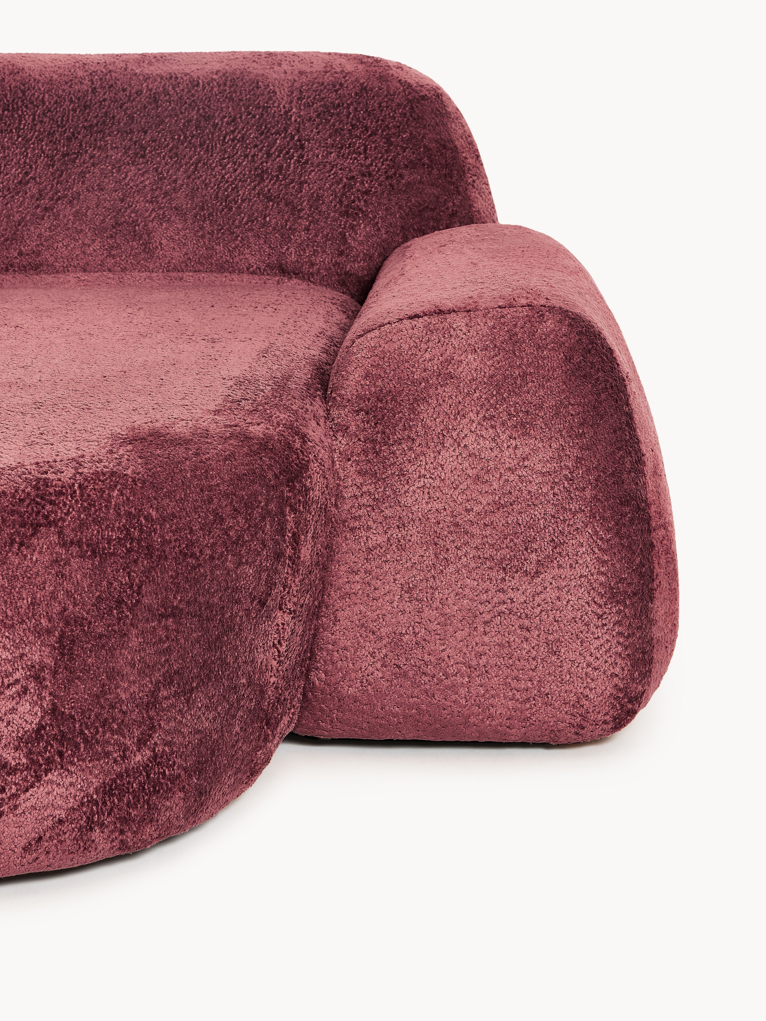 Wolke Modular Teddy Bouclé Corner Sofa (3-seater)