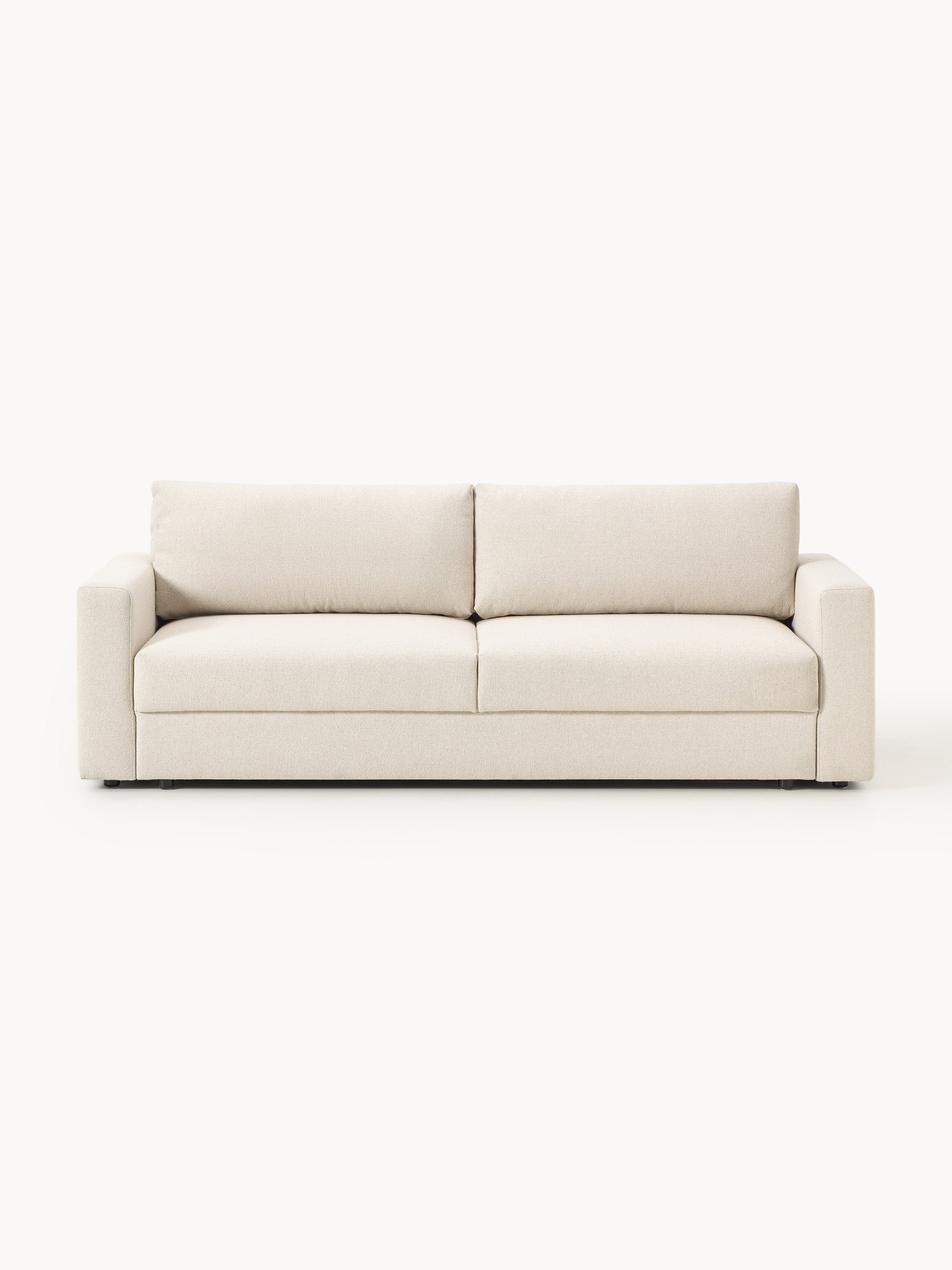 Gallery image 1 - Bouclé Sofa Bed Tasha (3-seater)
