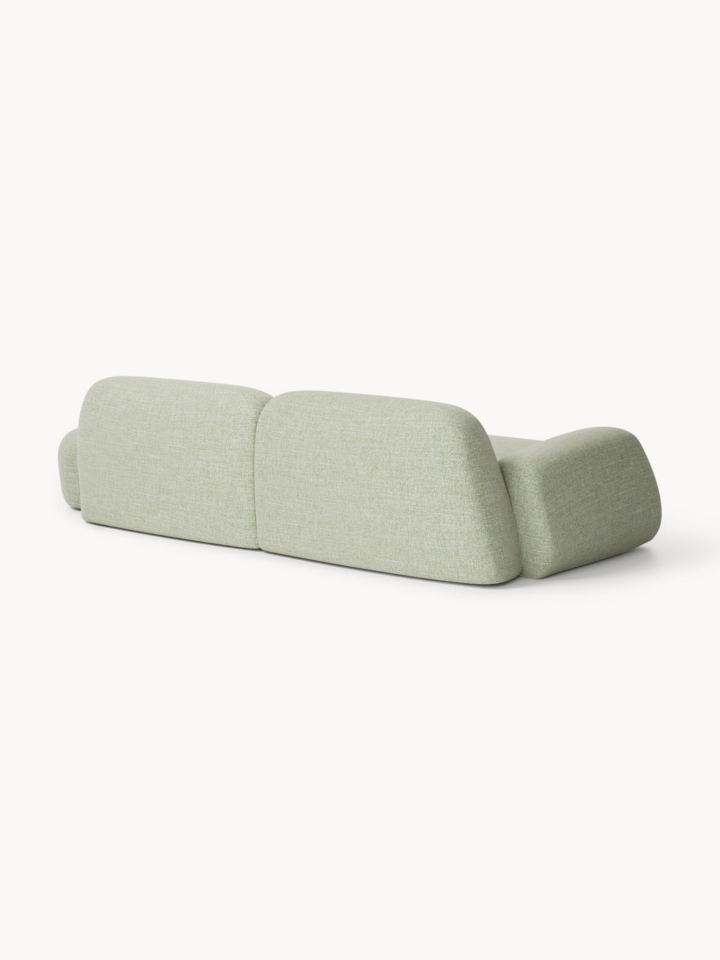 Wolke Modular Bouclé Chaise (3-seater)