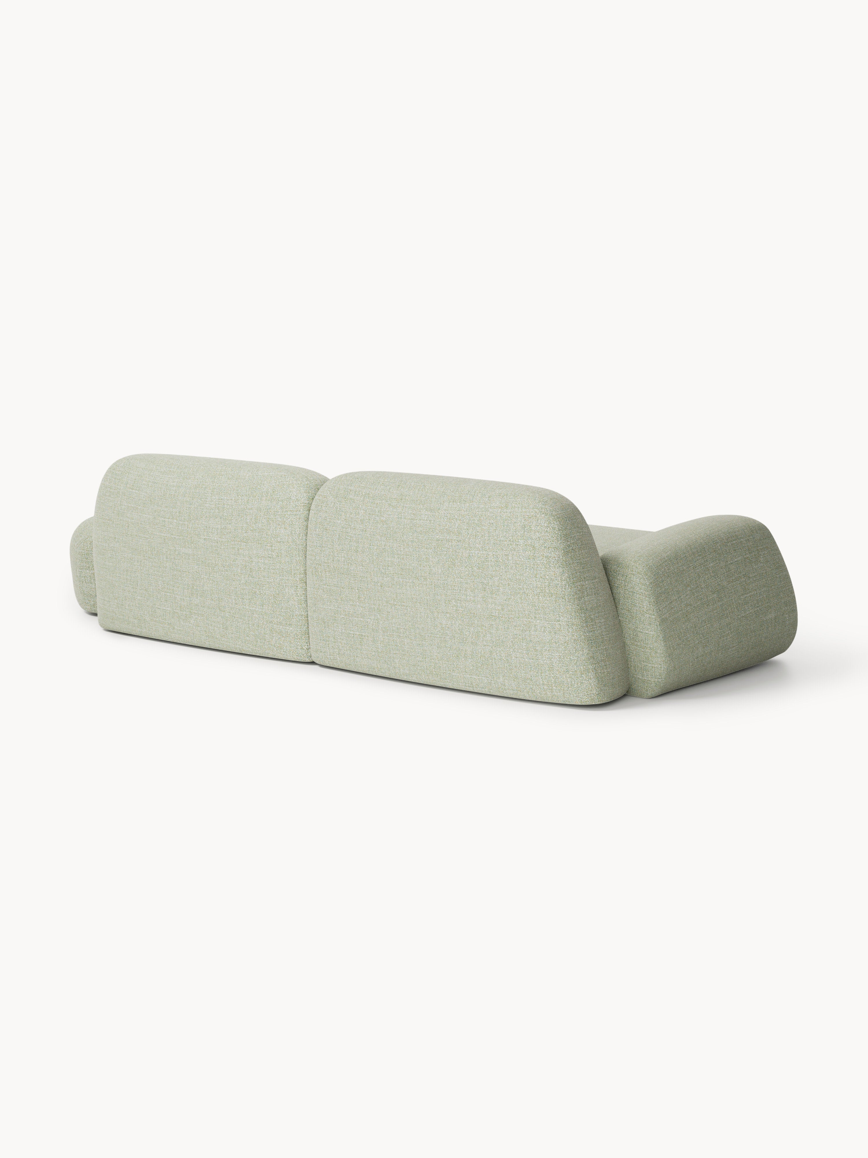 Wolke Modular Bouclé Chaise (3-seater)