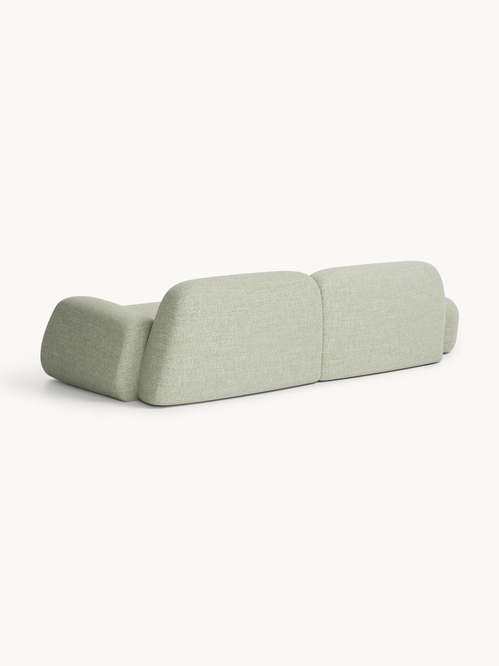 Wolke Modular Bouclé Chaise (3-seater)