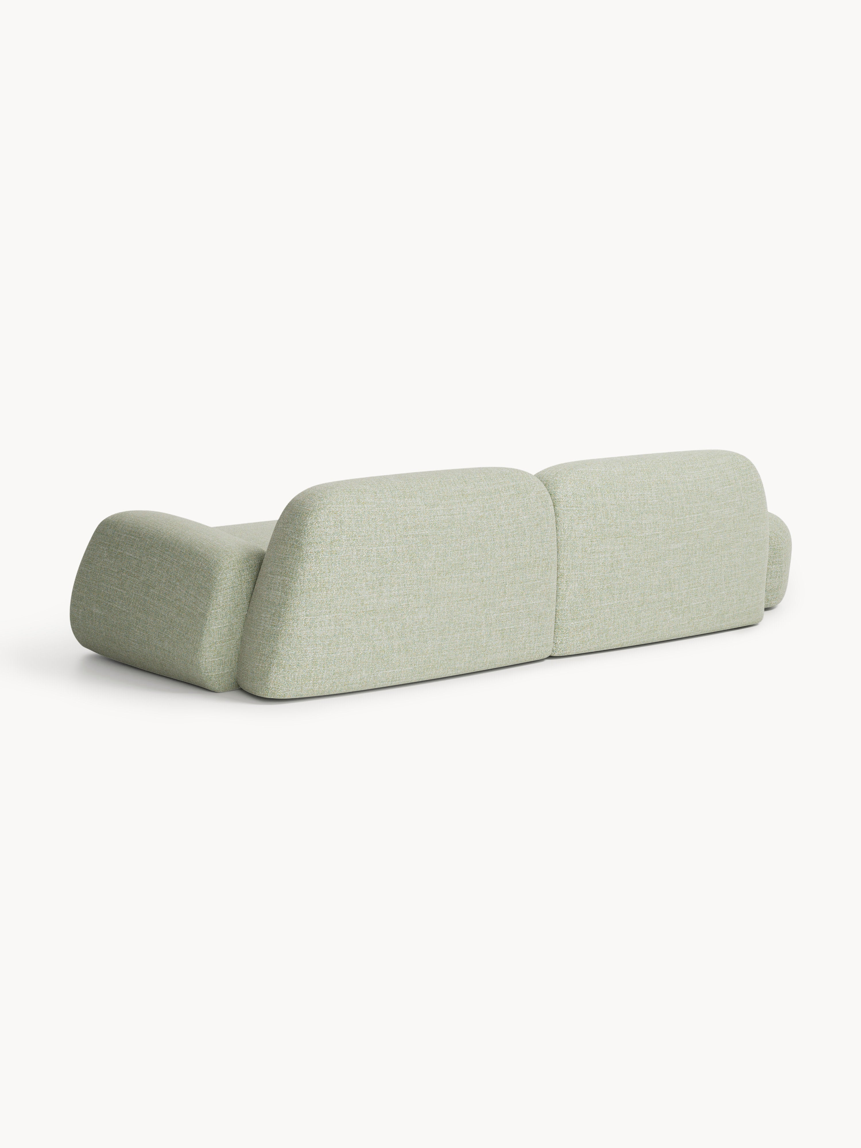 Wolke Modular Bouclé Chaise (3-seater)