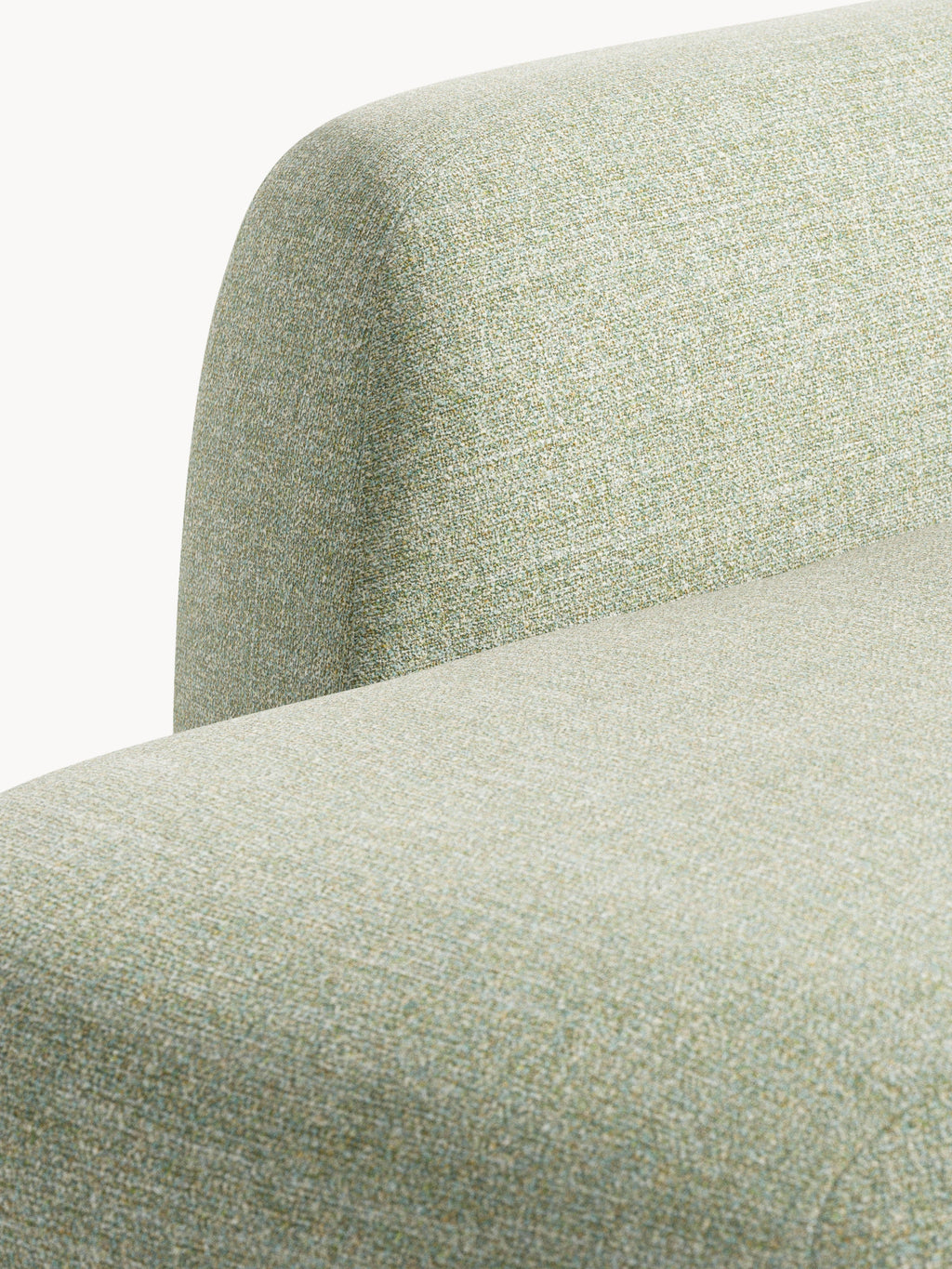 Wolke Modular Bouclé Chaise (3-seater)