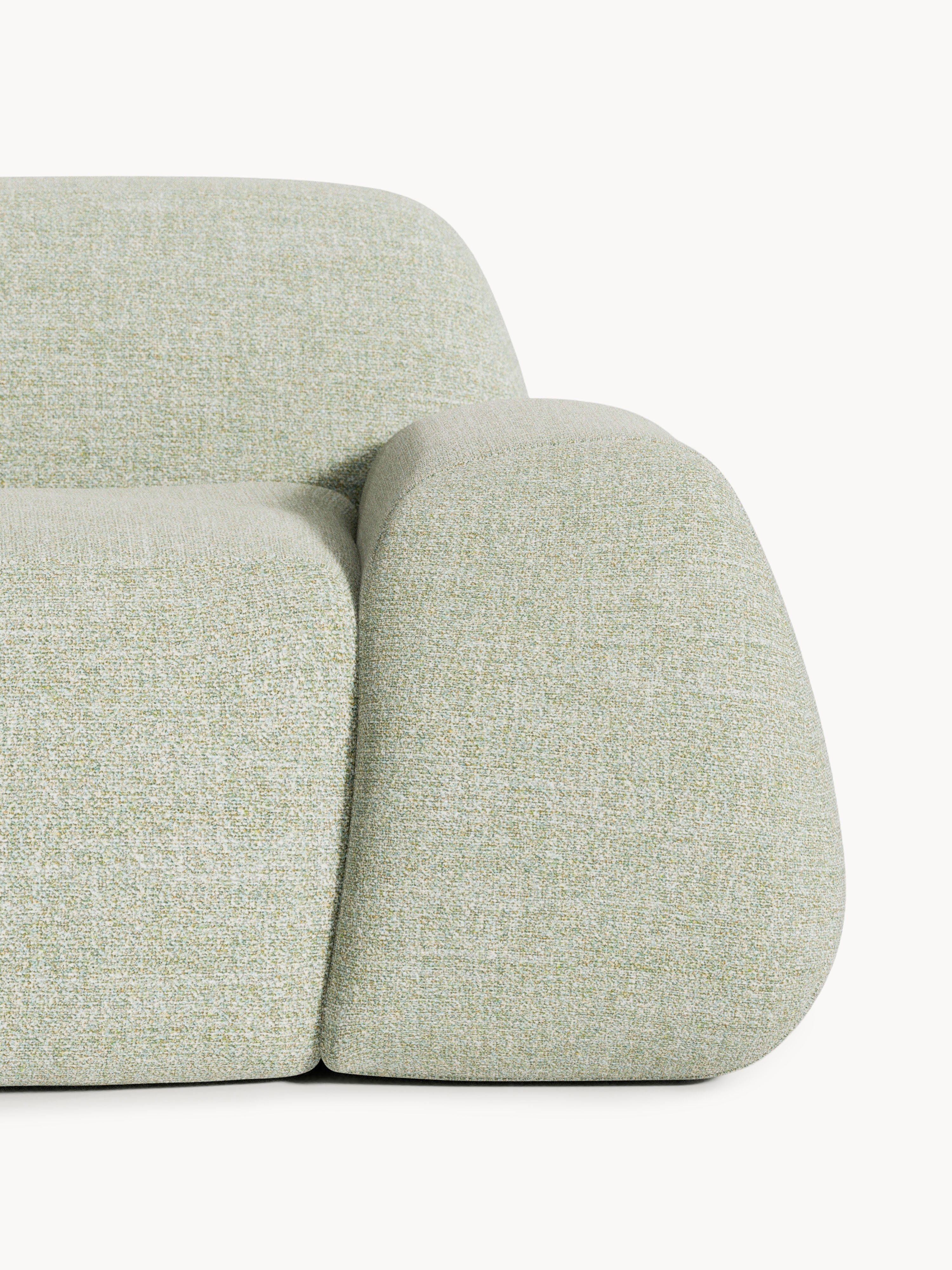 Wolke Modular Bouclé Chaise (3-seater)