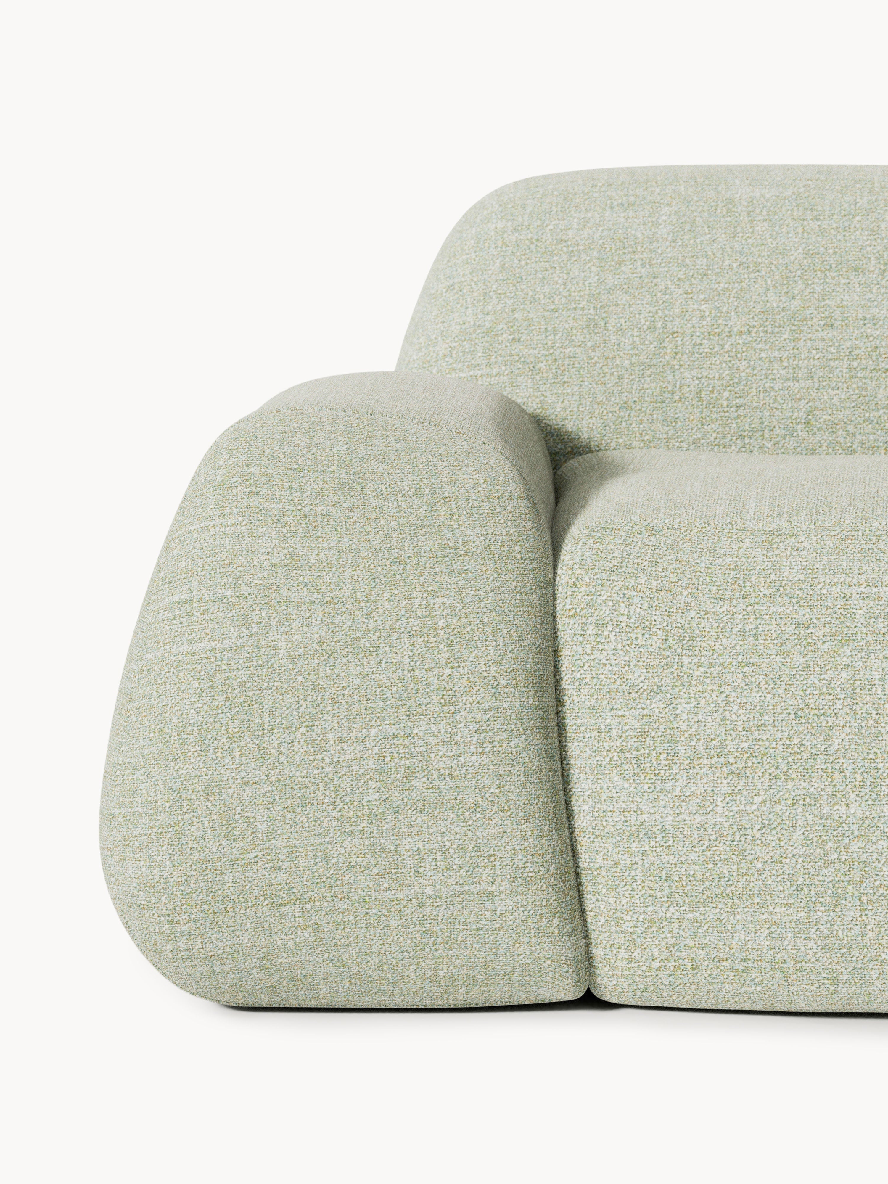 Wolke Modular Bouclé Chaise (3-seater)