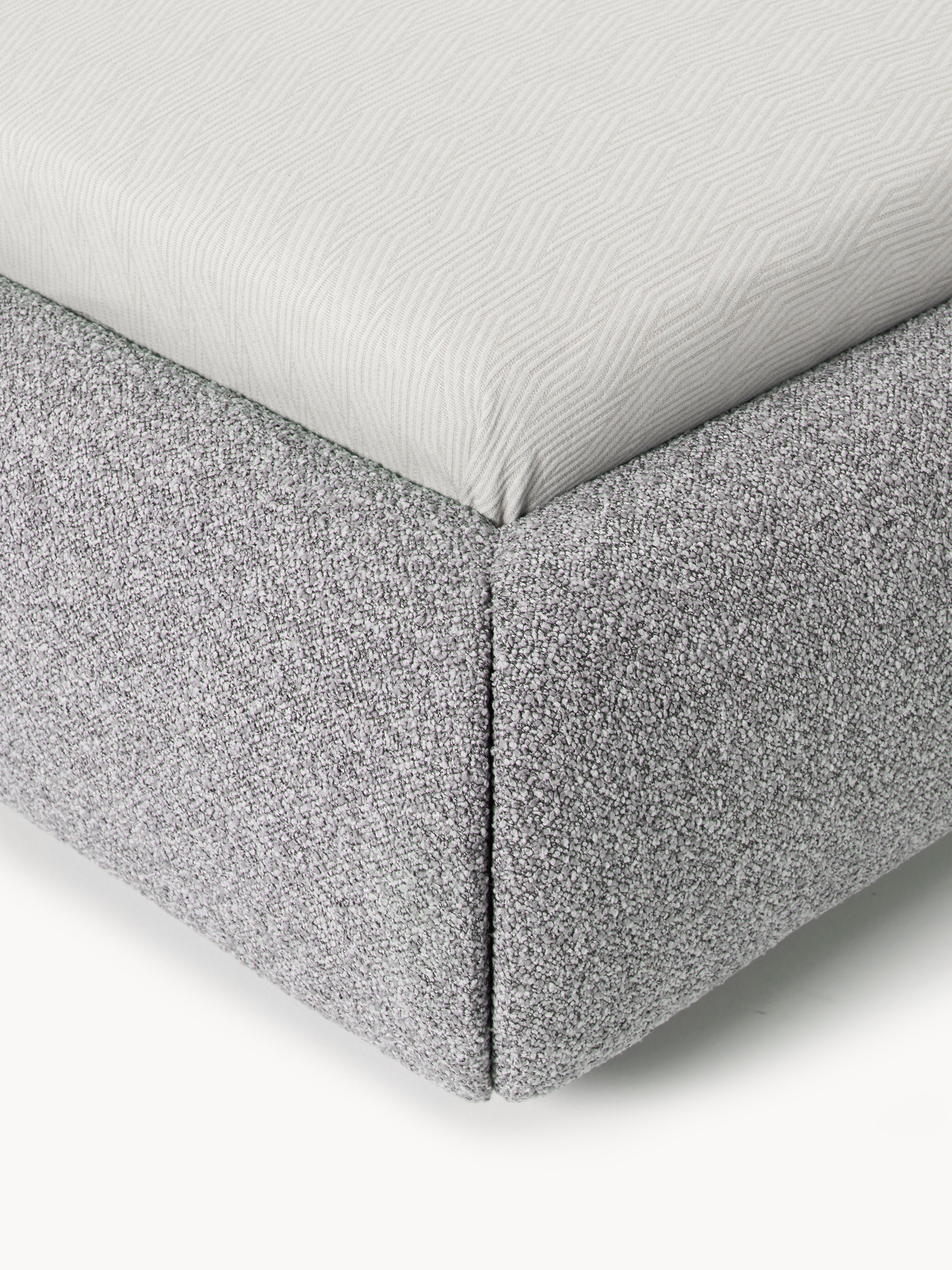 Alba Upholstered Bouclé Bed