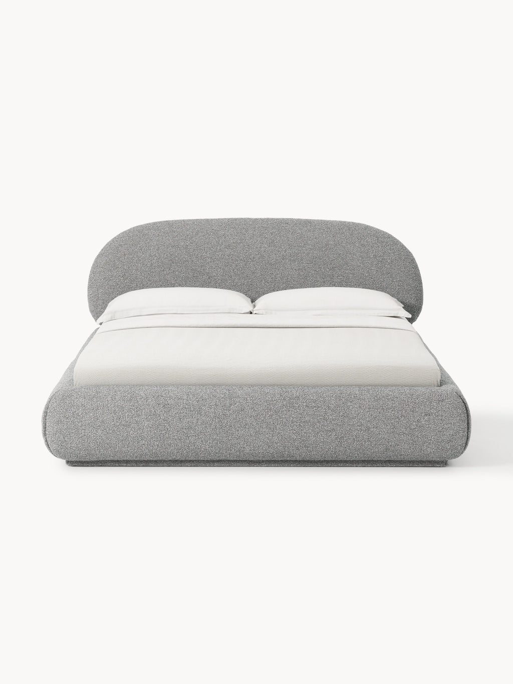 Alba Upholstered Bouclé Bed