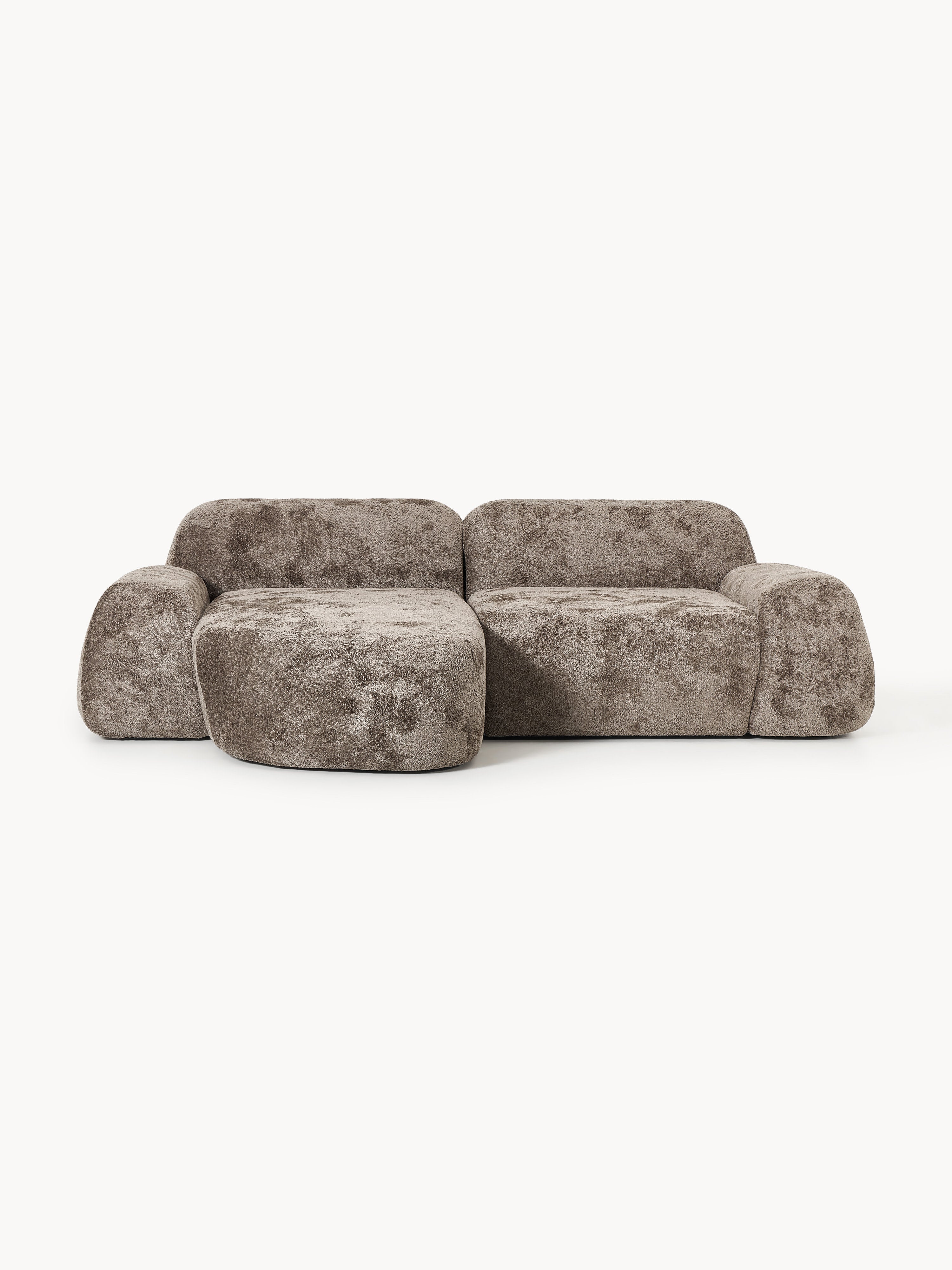 Gallery image 1 - Modular Teddy Bouclé Corner Sofa Wolke (3-seater)
