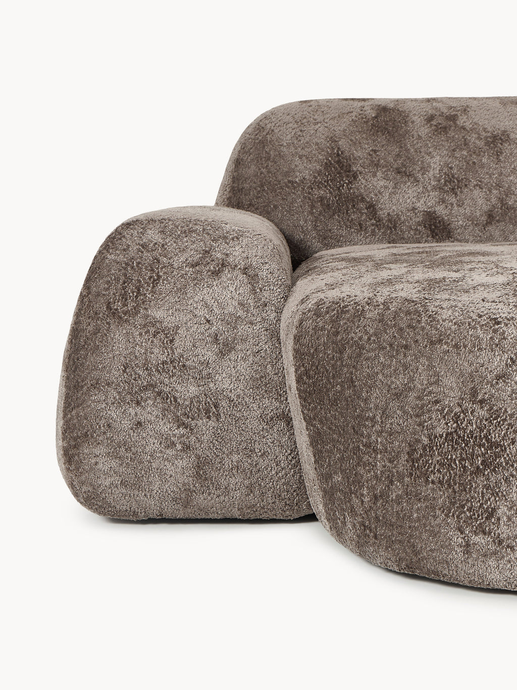 Wolke Modular Teddy Bouclé Corner Sofa (3-seater)