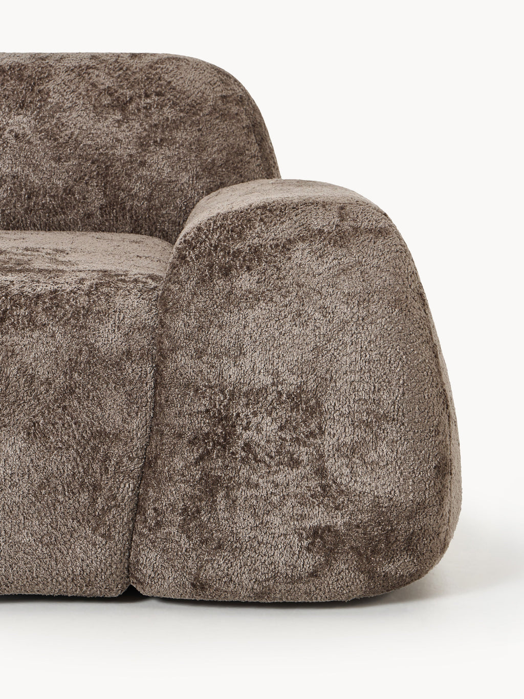 Wolke Modular Teddy Bouclé Corner Sofa (3-seater)