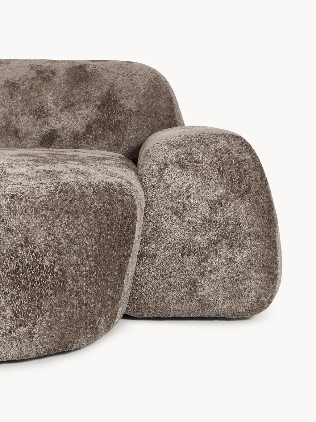 Wolke Modular Teddy Bouclé Corner Sofa (3-seater)