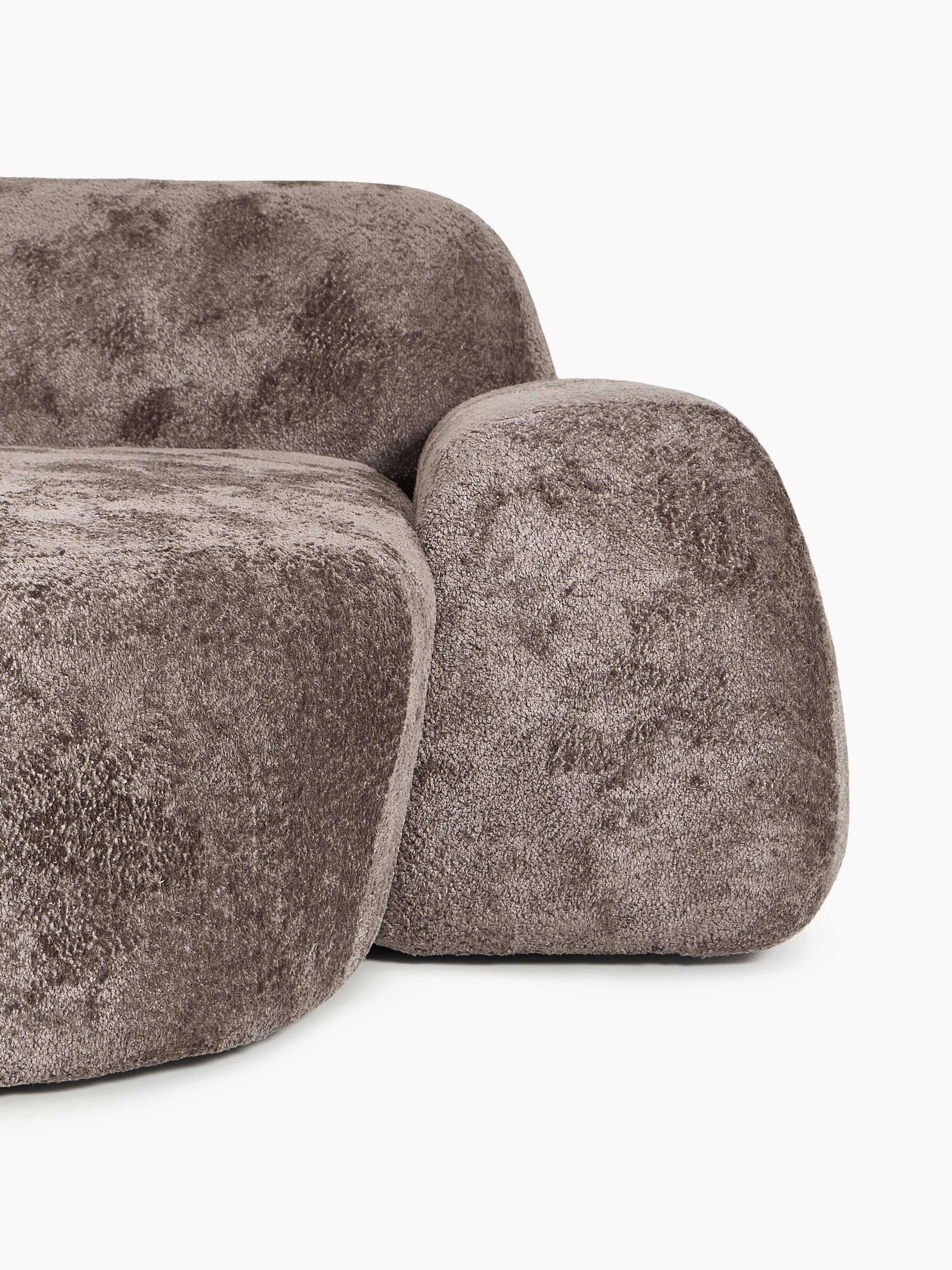 Wolke Modular Teddy Bouclé Corner Sofa (3-seater)