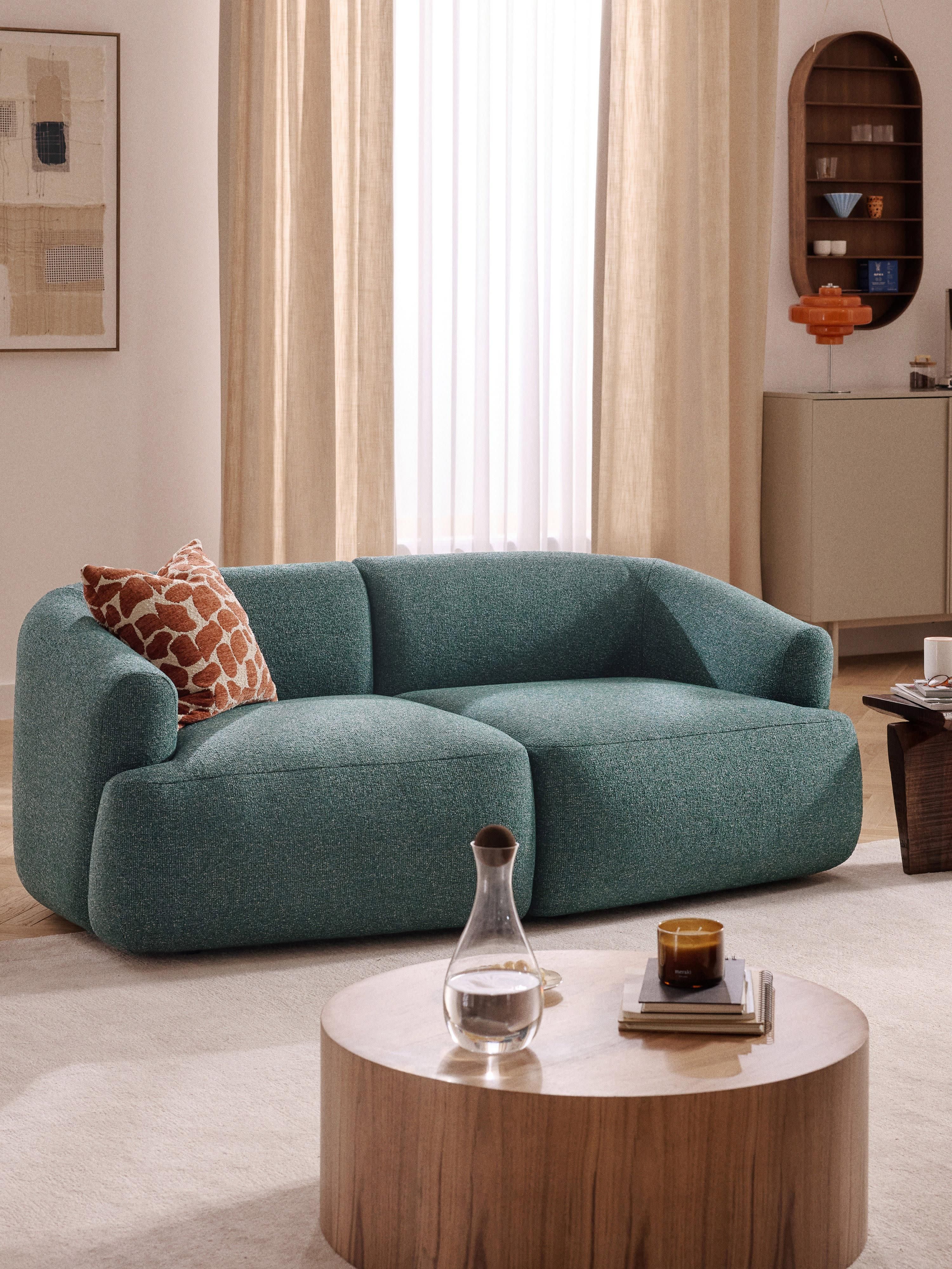 Sofia Modular Bouclé Sofa (2-seater)