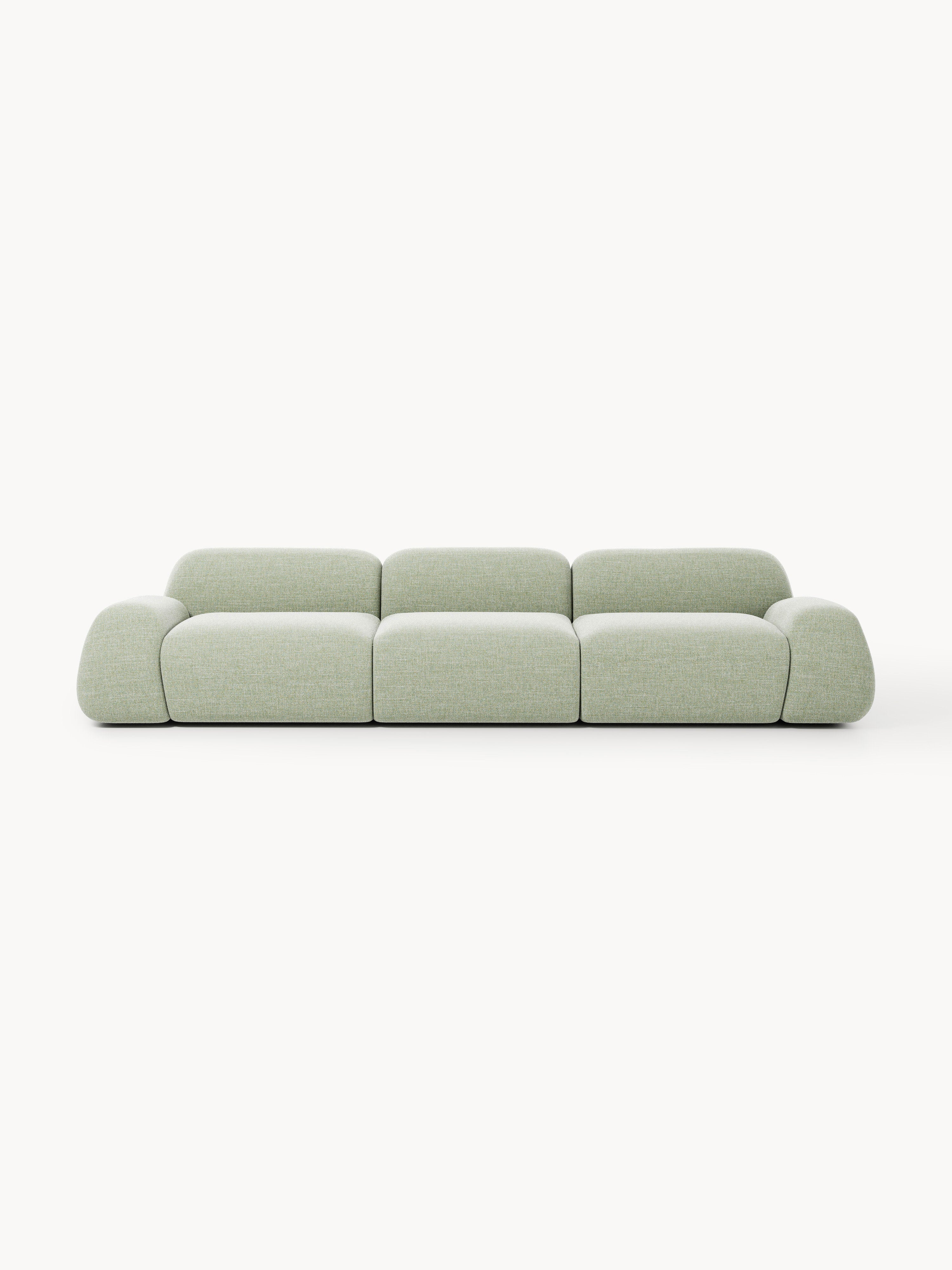 Gallery image 1 - Modular Bouclé Sofa Wolke (4-seater)