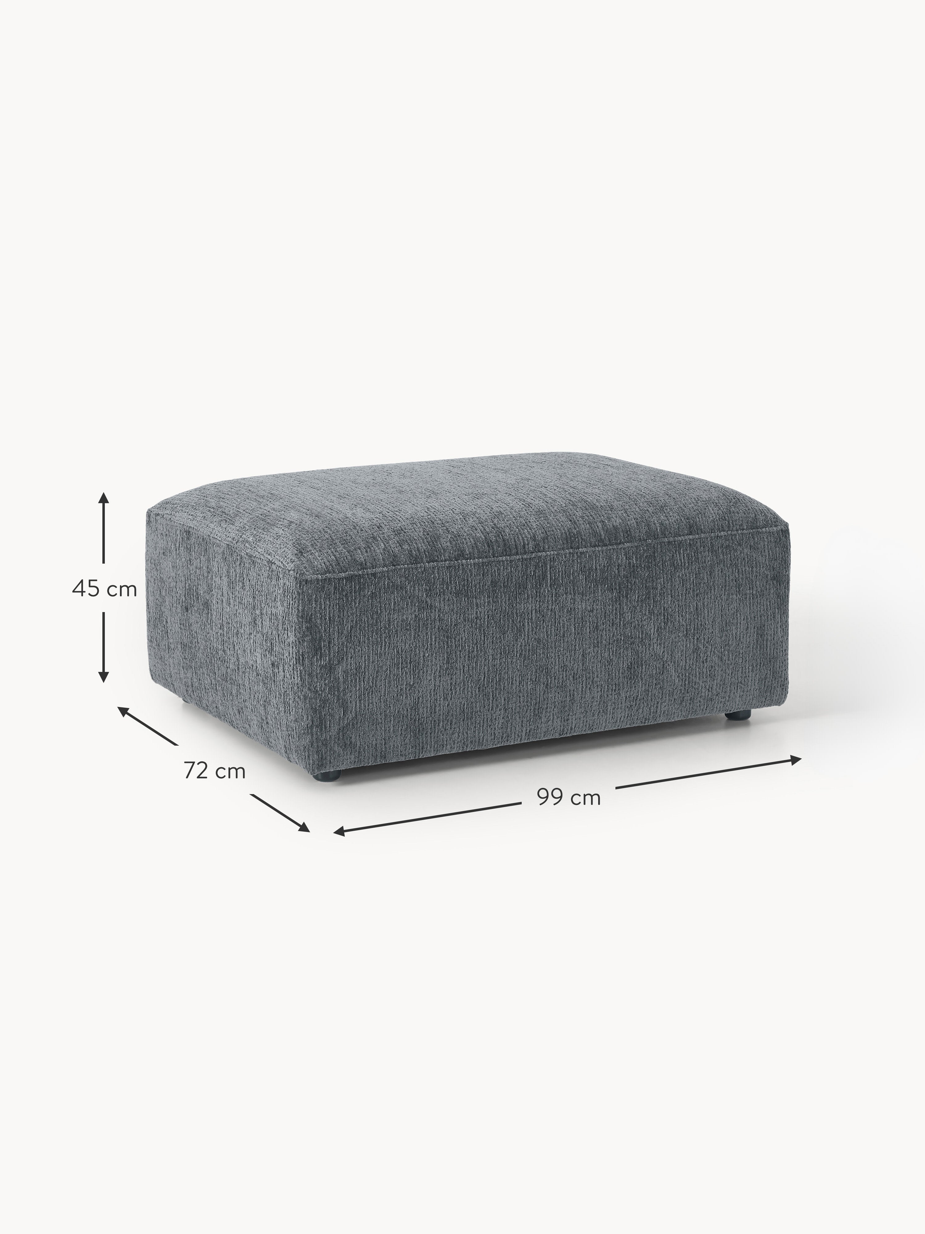 Melva Ottoman, W 99 x D 72 cm