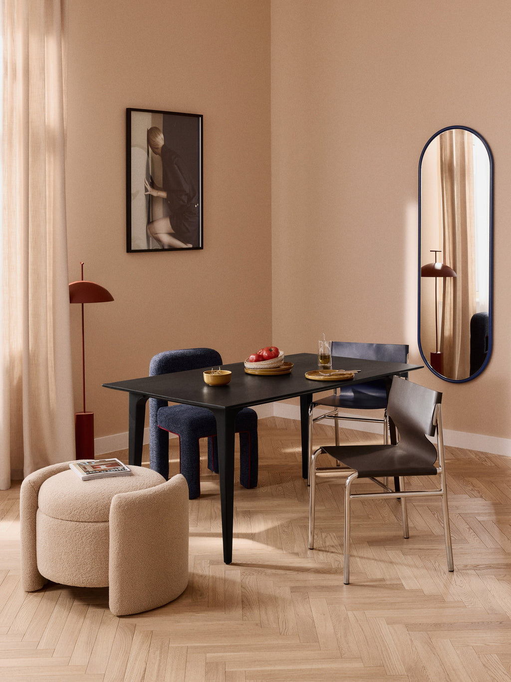 Jordan Leather Dining Chair