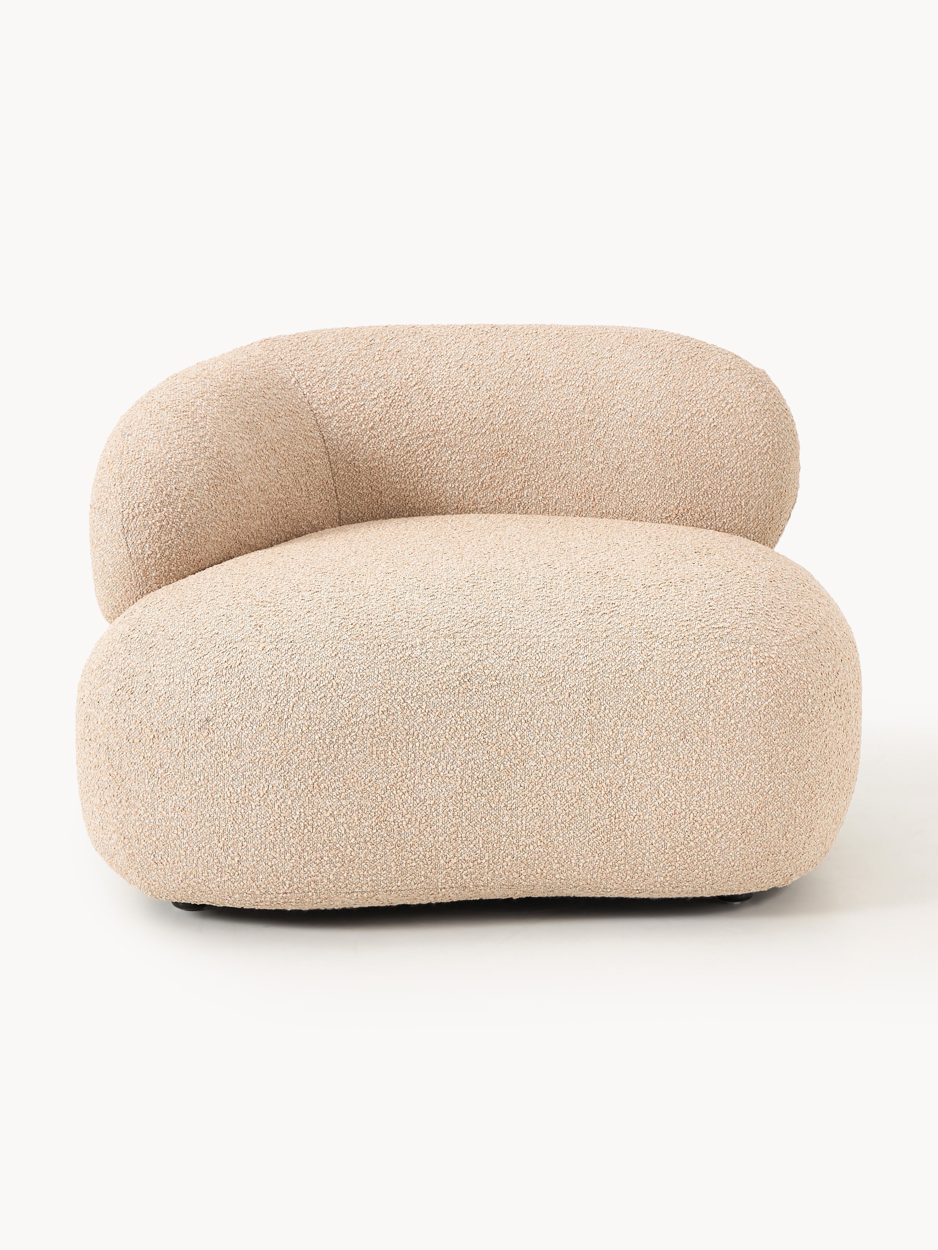 Alba Bouclé Lounge Armchair