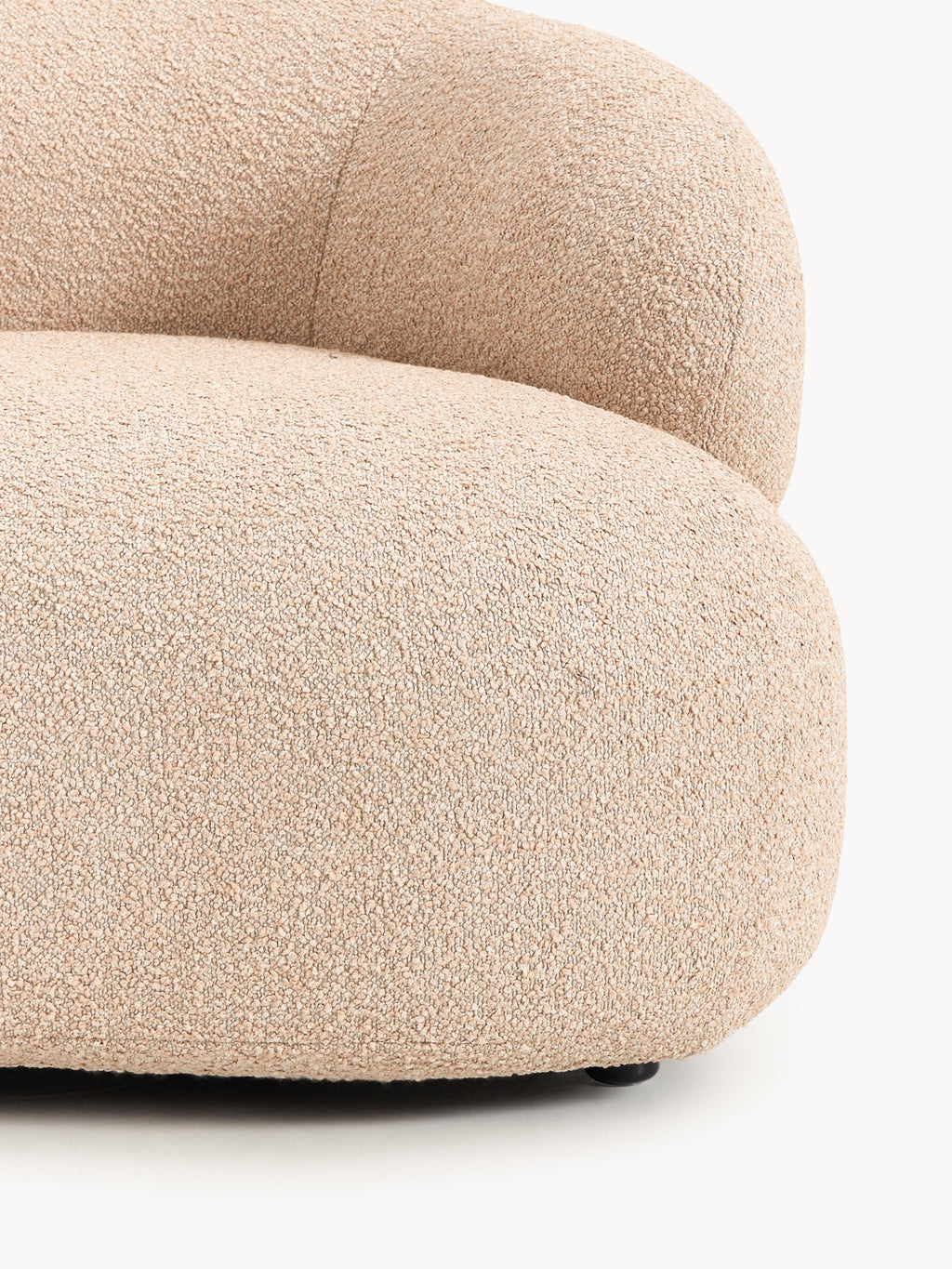 Alba Bouclé Lounge Armchair