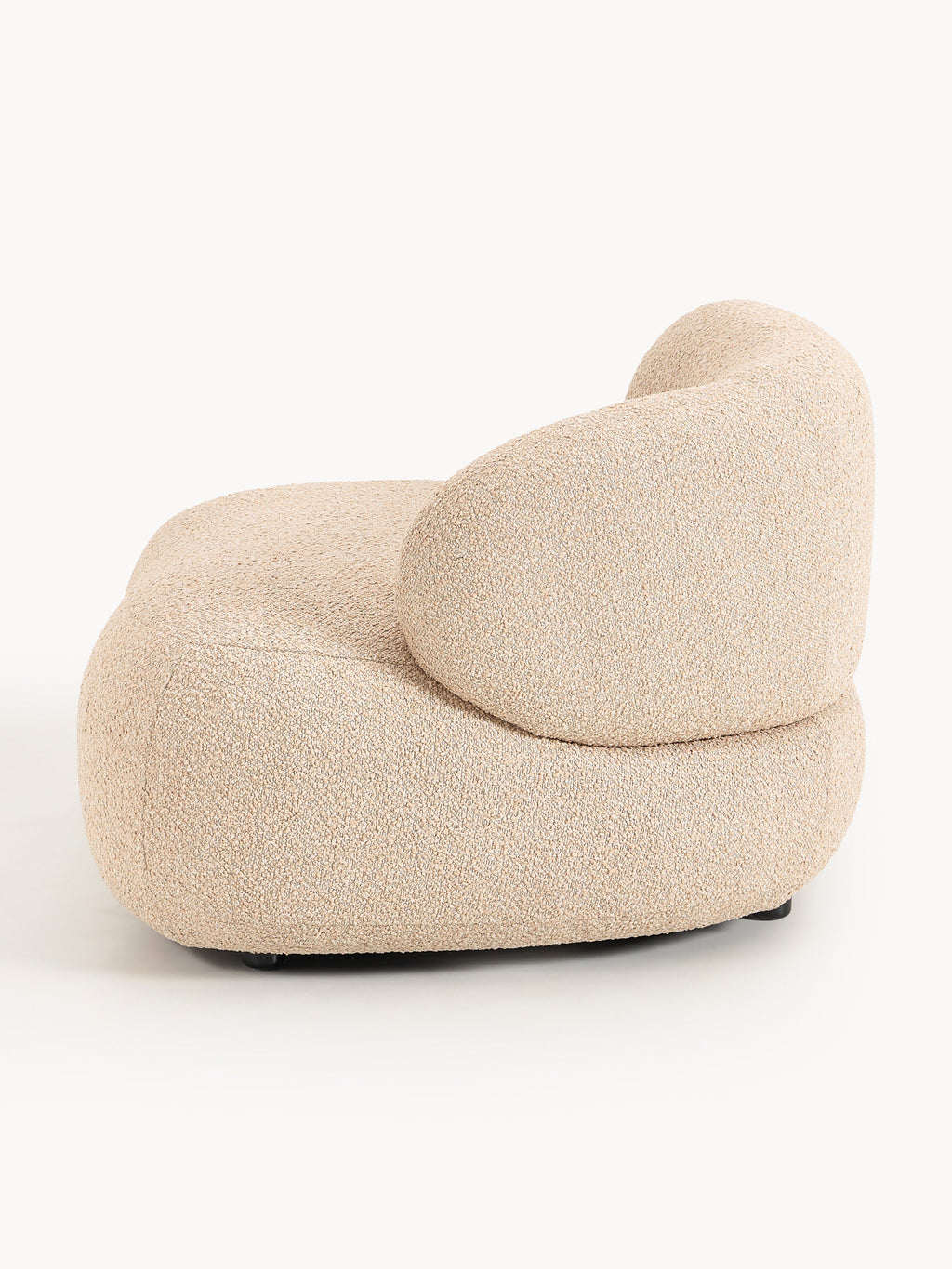Alba Bouclé Lounge Armchair
