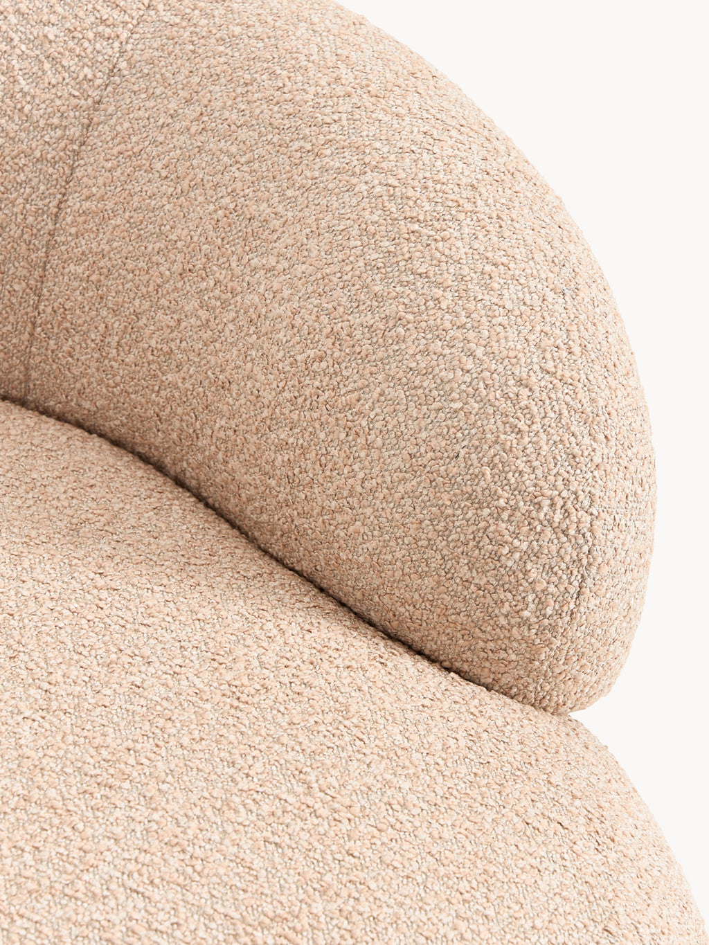 Alba Bouclé Lounge Armchair