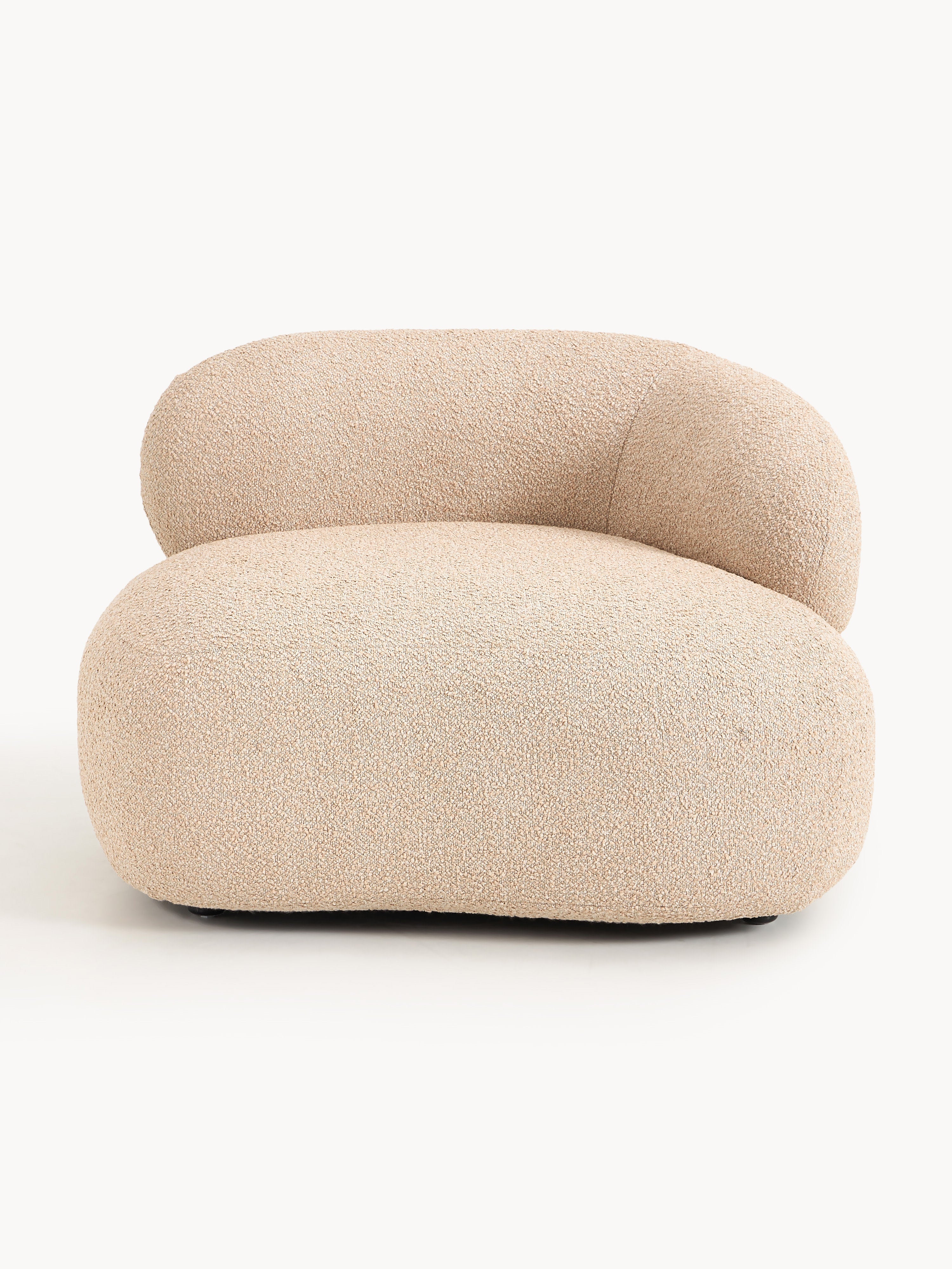 Alba Bouclé Lounge Armchair