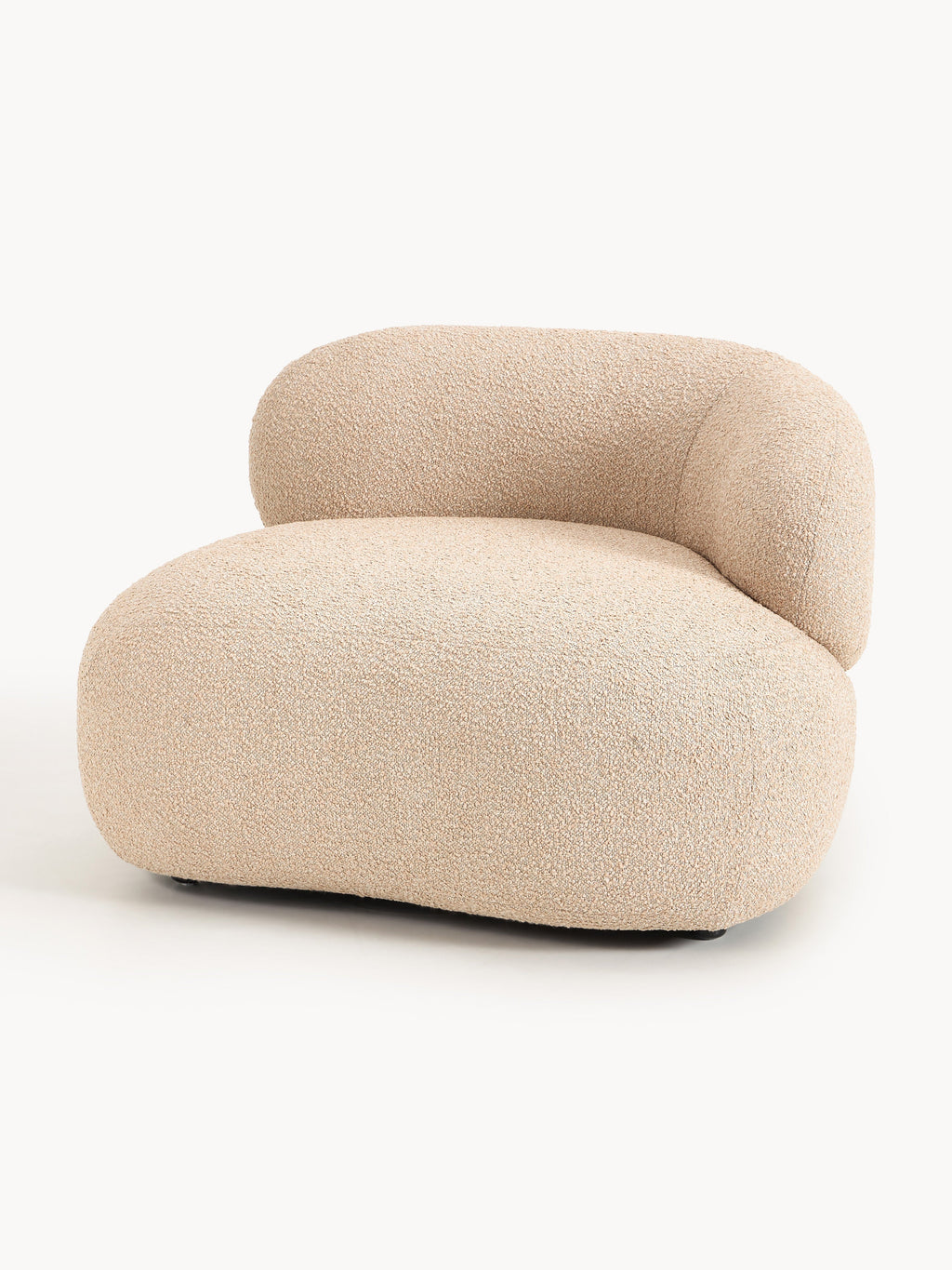 Alba Bouclé Lounge Armchair