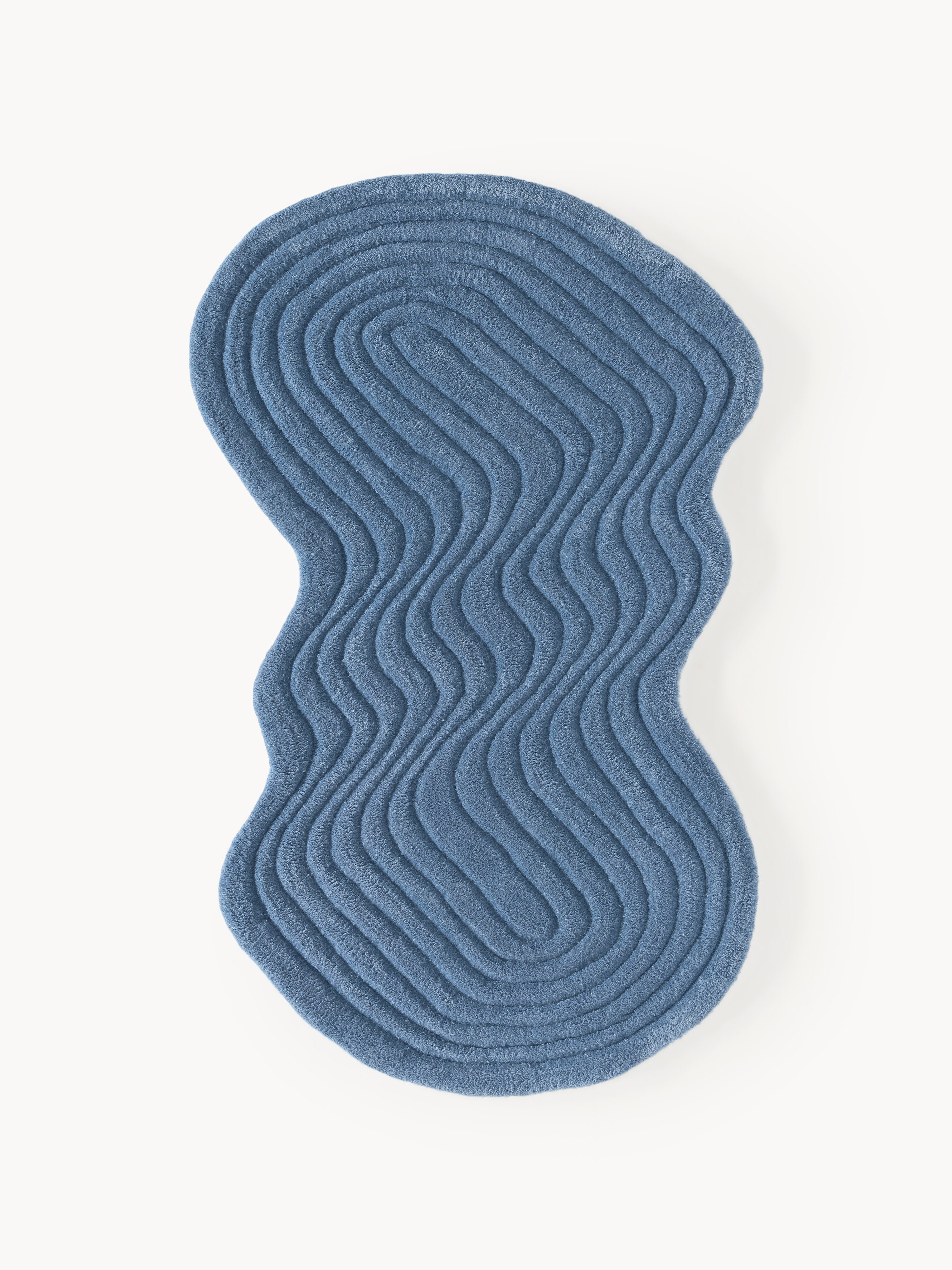 Gallery image 1 - Organic-Shaped Hand-Tufted Wool Rug Aliza