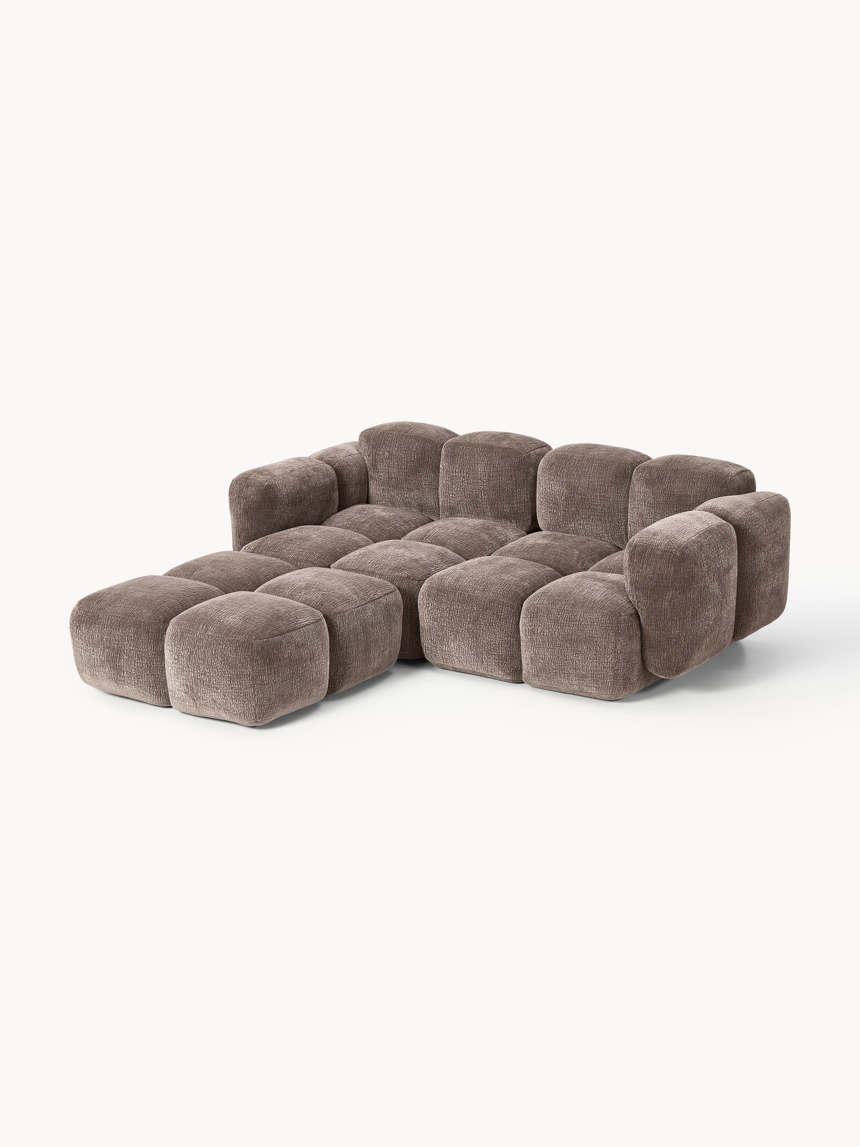 Tayla Modular Sofa (2-seater) with Ottoman (left/right)
