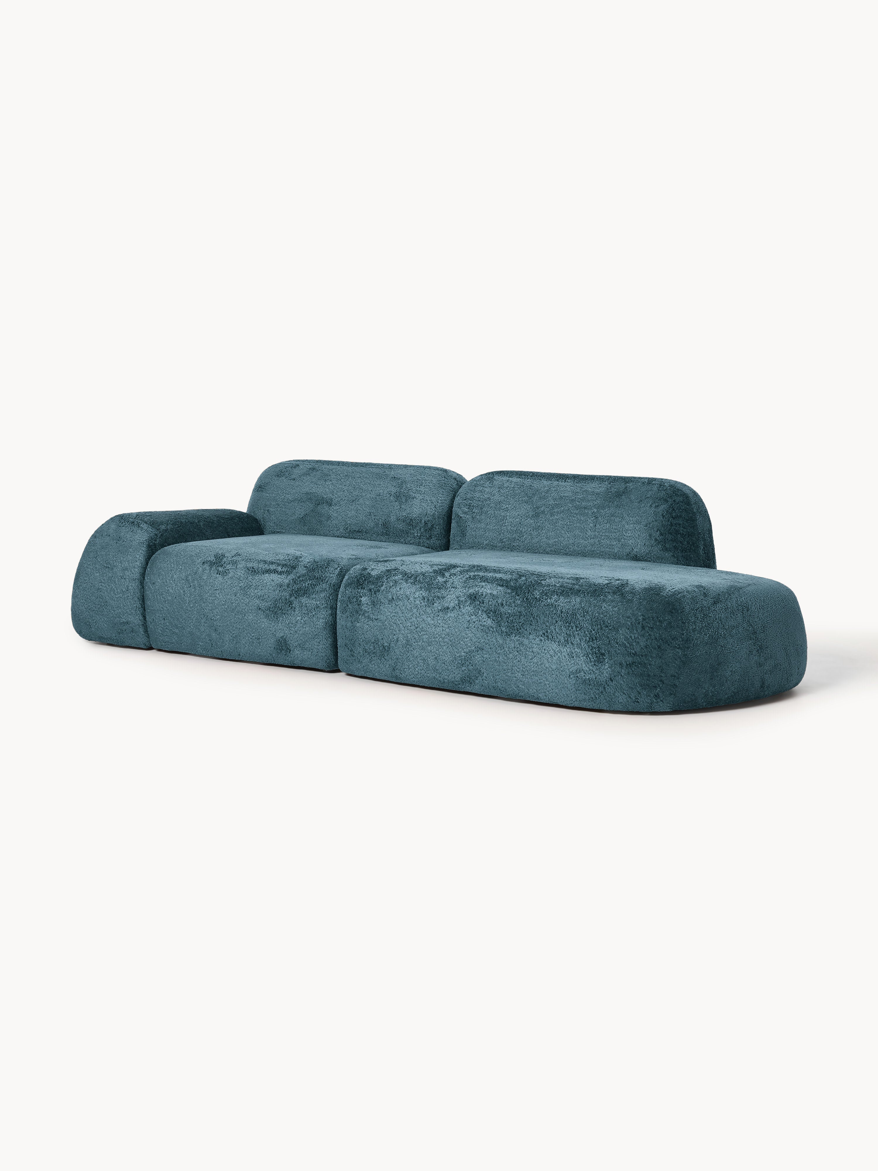 Wolke Modular Teddy Bouclé Chaise (3-seater)