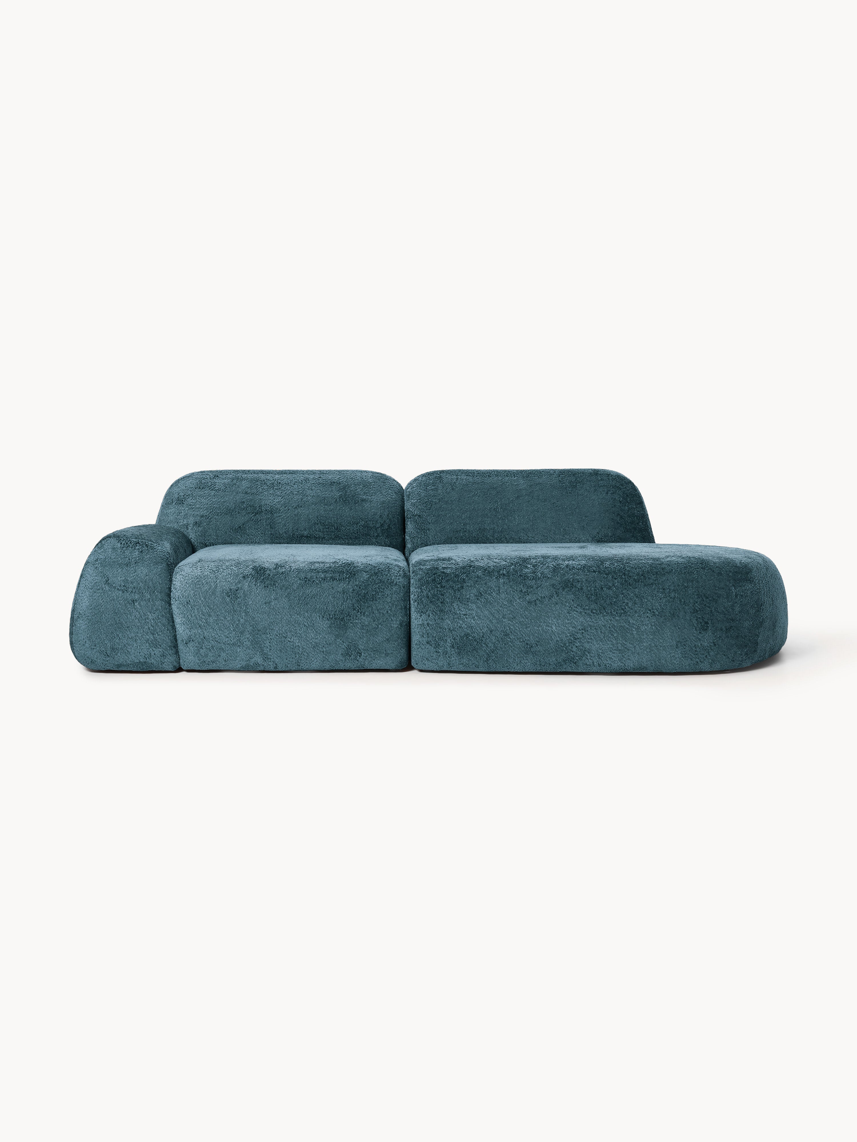 Gallery image 1 - Modular Teddy Bouclé Chaise Wolke (3-seater)