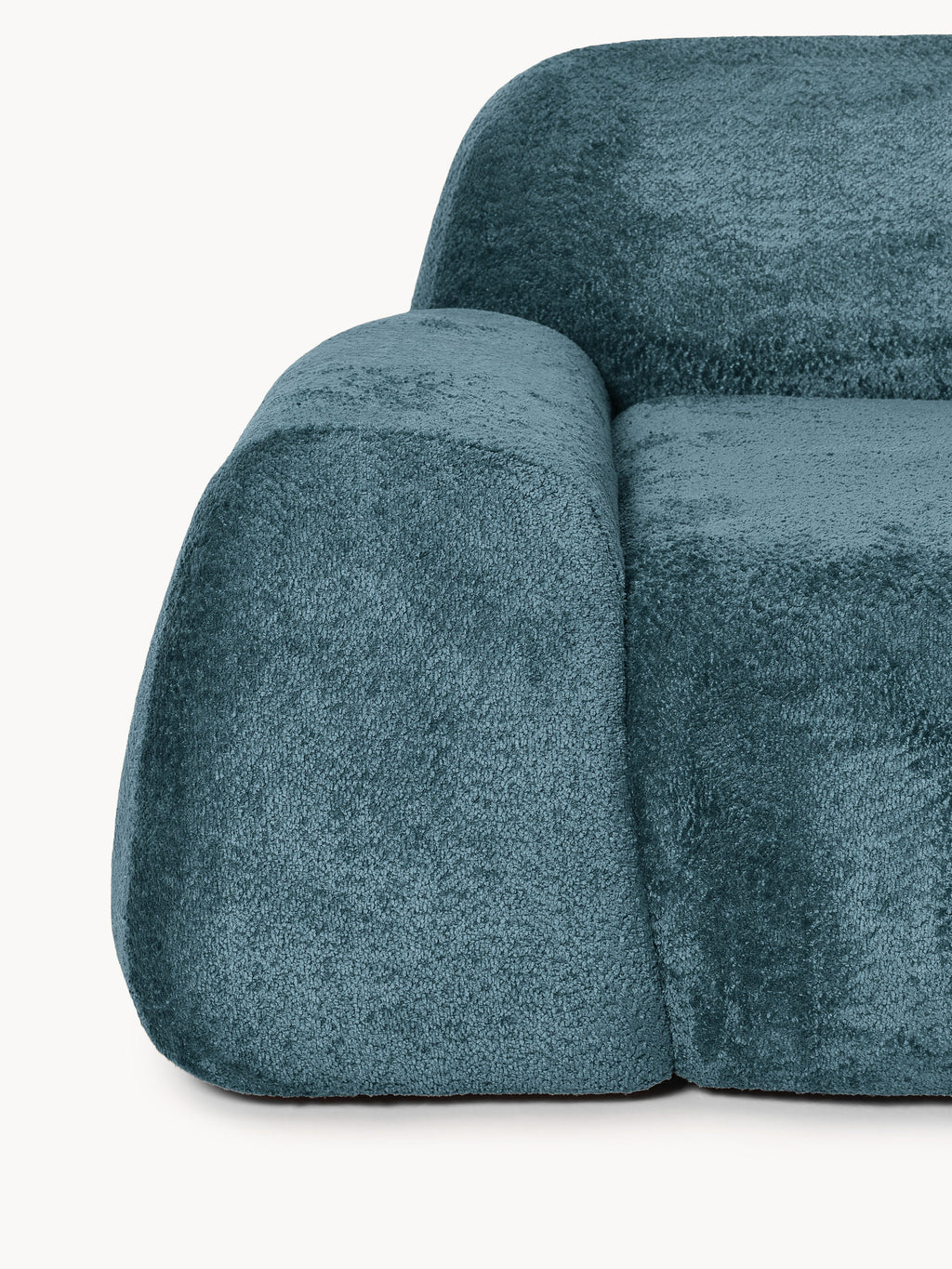 Wolke Modular Teddy Bouclé Chaise (3-seater)