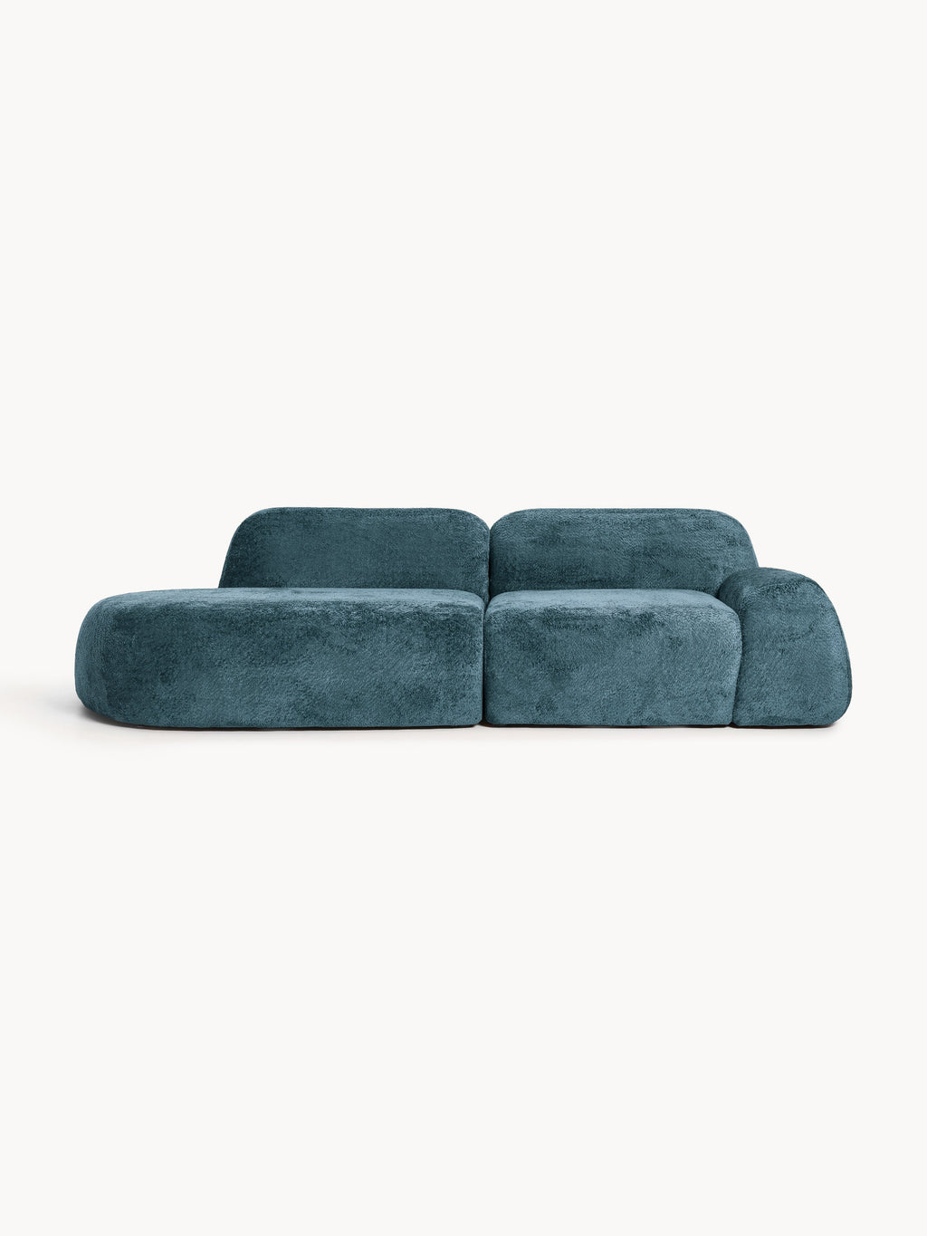 Wolke Modular Teddy Bouclé Chaise (3-seater)