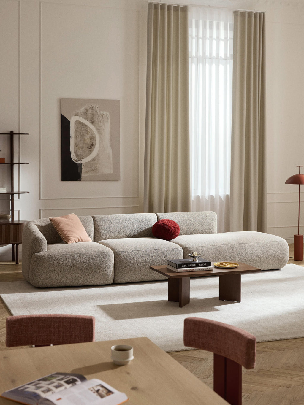 Sofia Bouclé Chaise Module