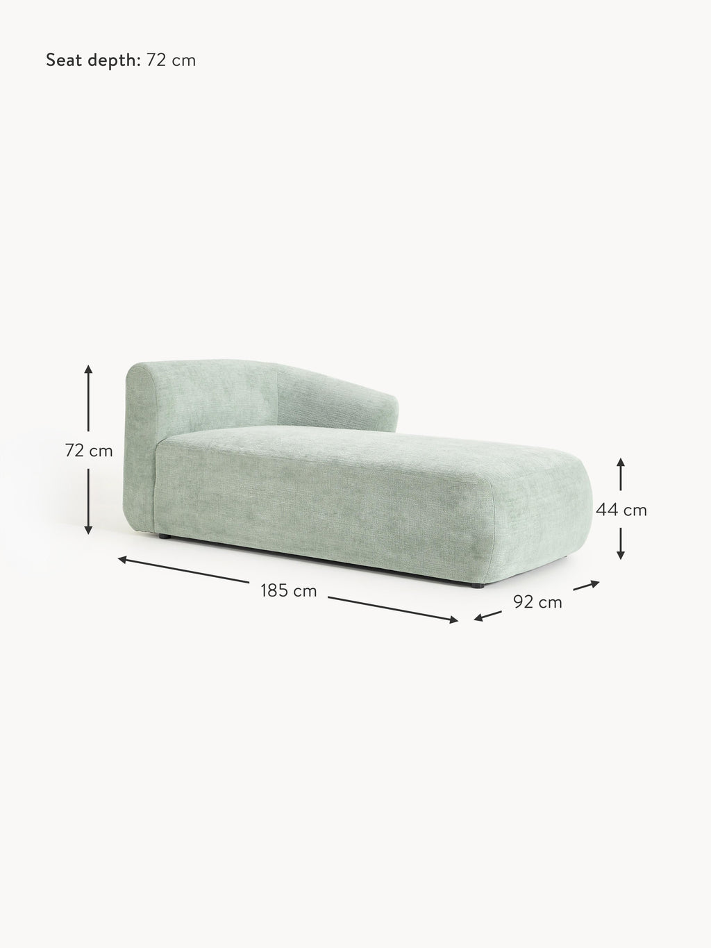 Sofia Corner Chaise Module