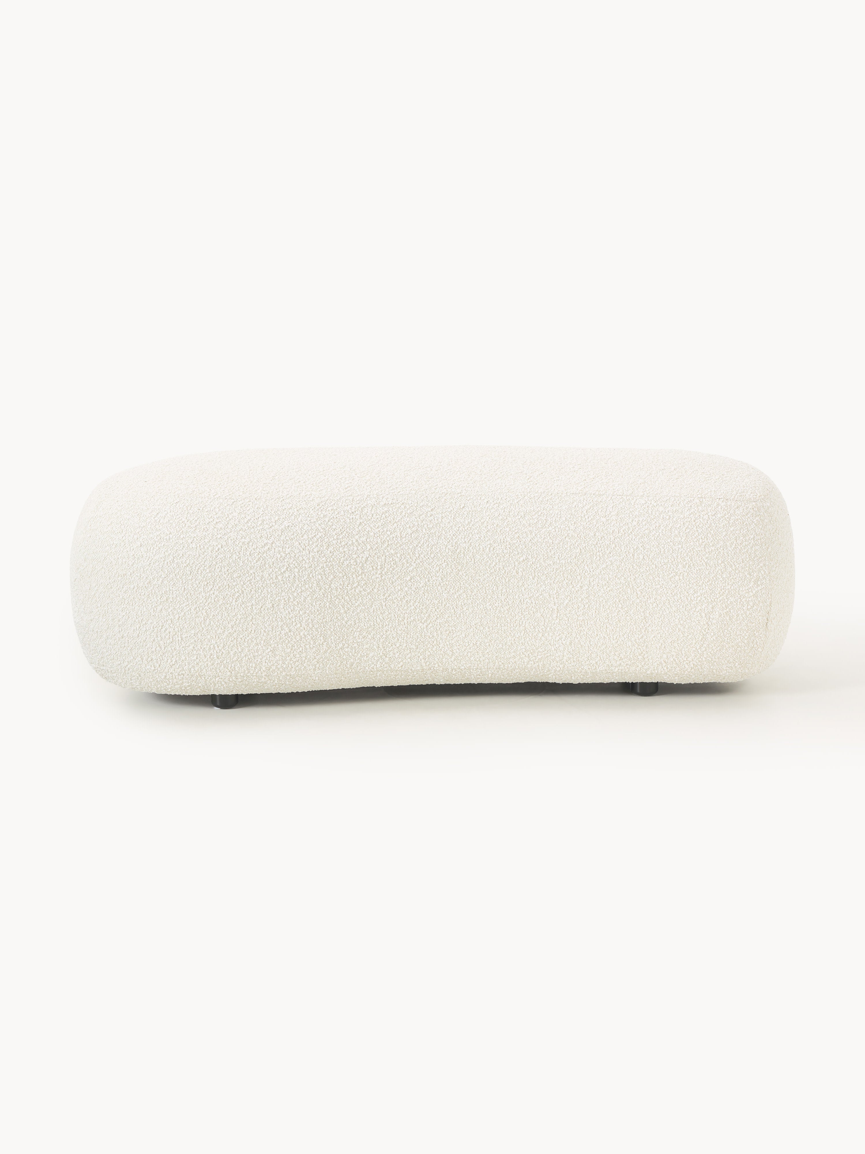 Alba Bouclé XL Ottoman