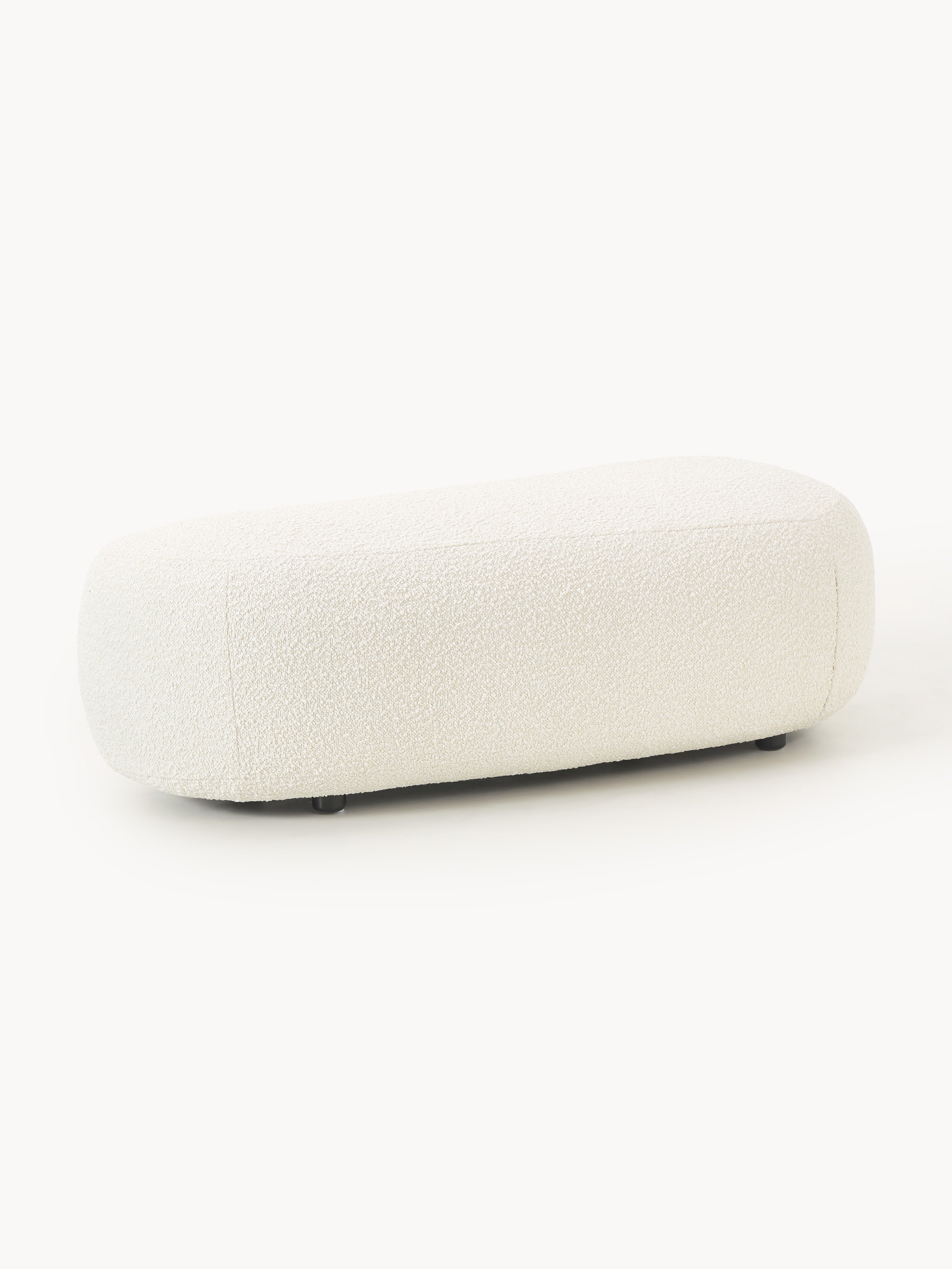 Alba Bouclé XL Ottoman