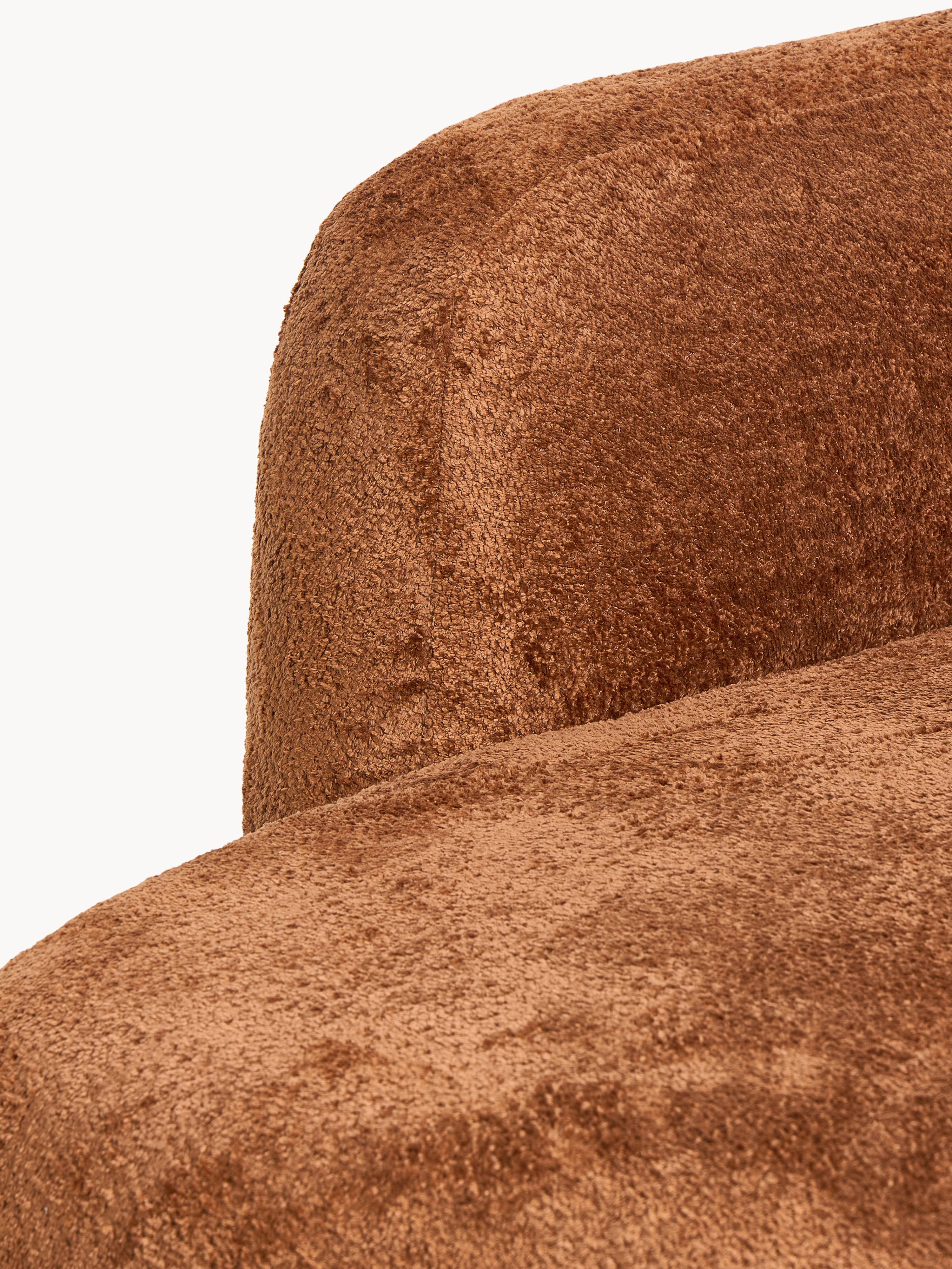 Wolke Teddy Bouclé Sofa (2-seater) with Chaise End